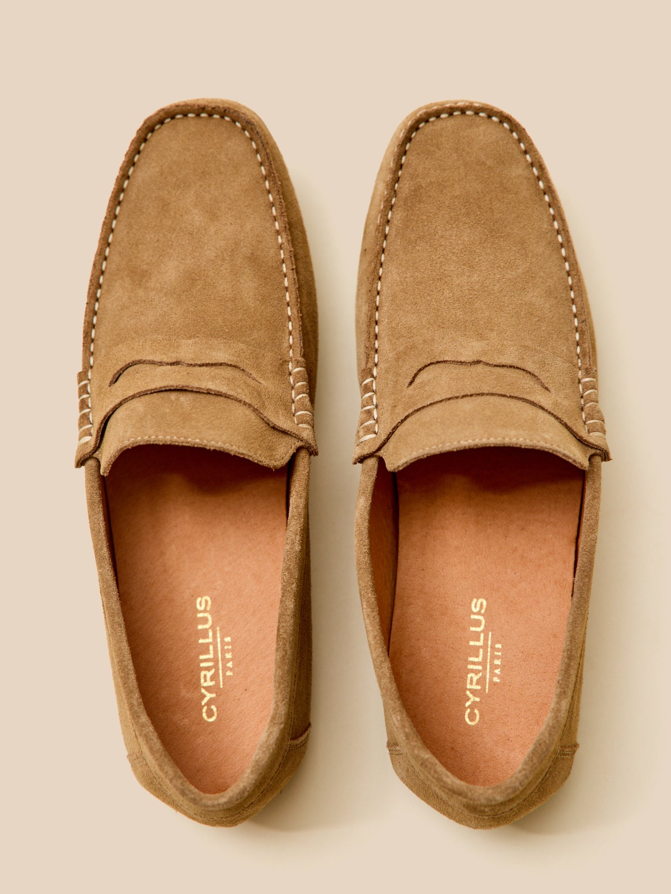 Mocassins cuir homme