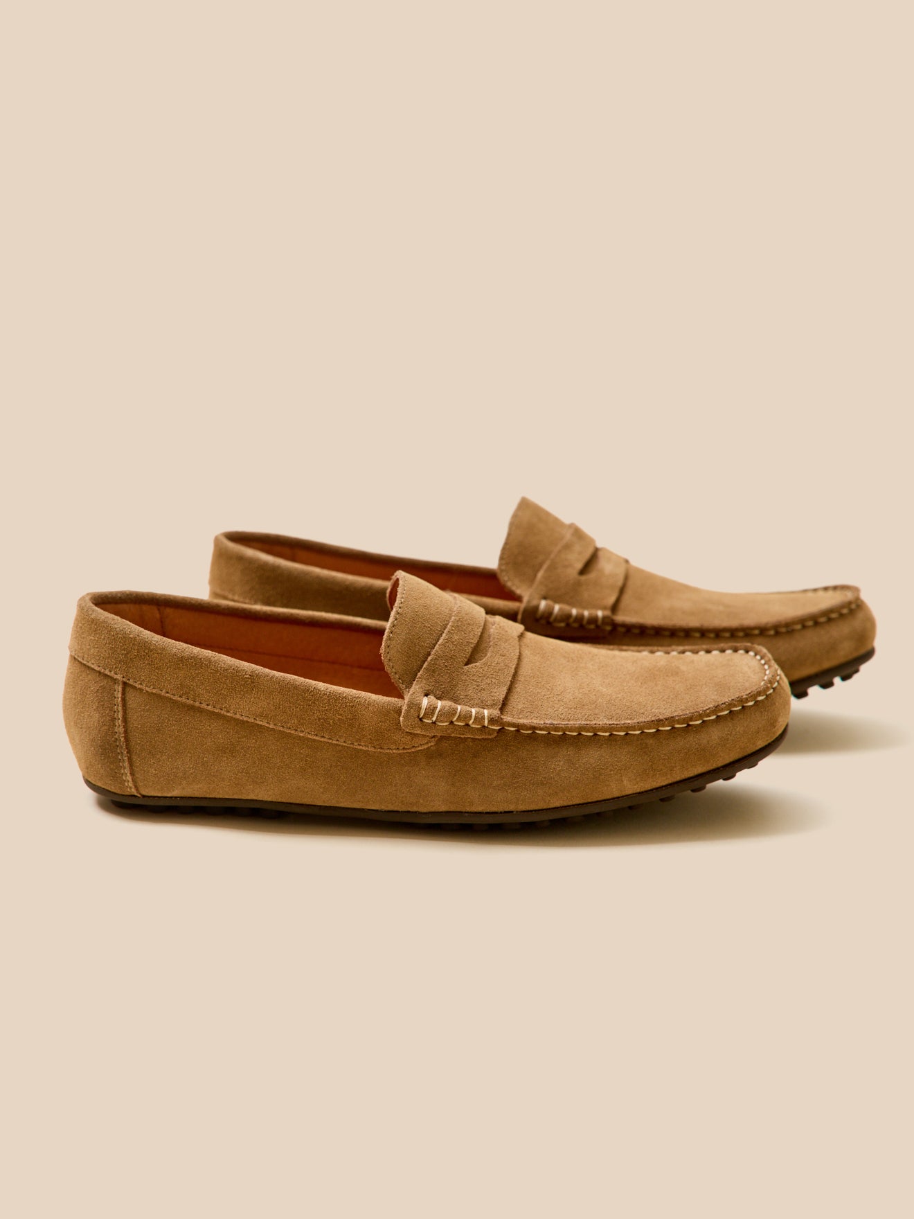 Mocassins cuir homme