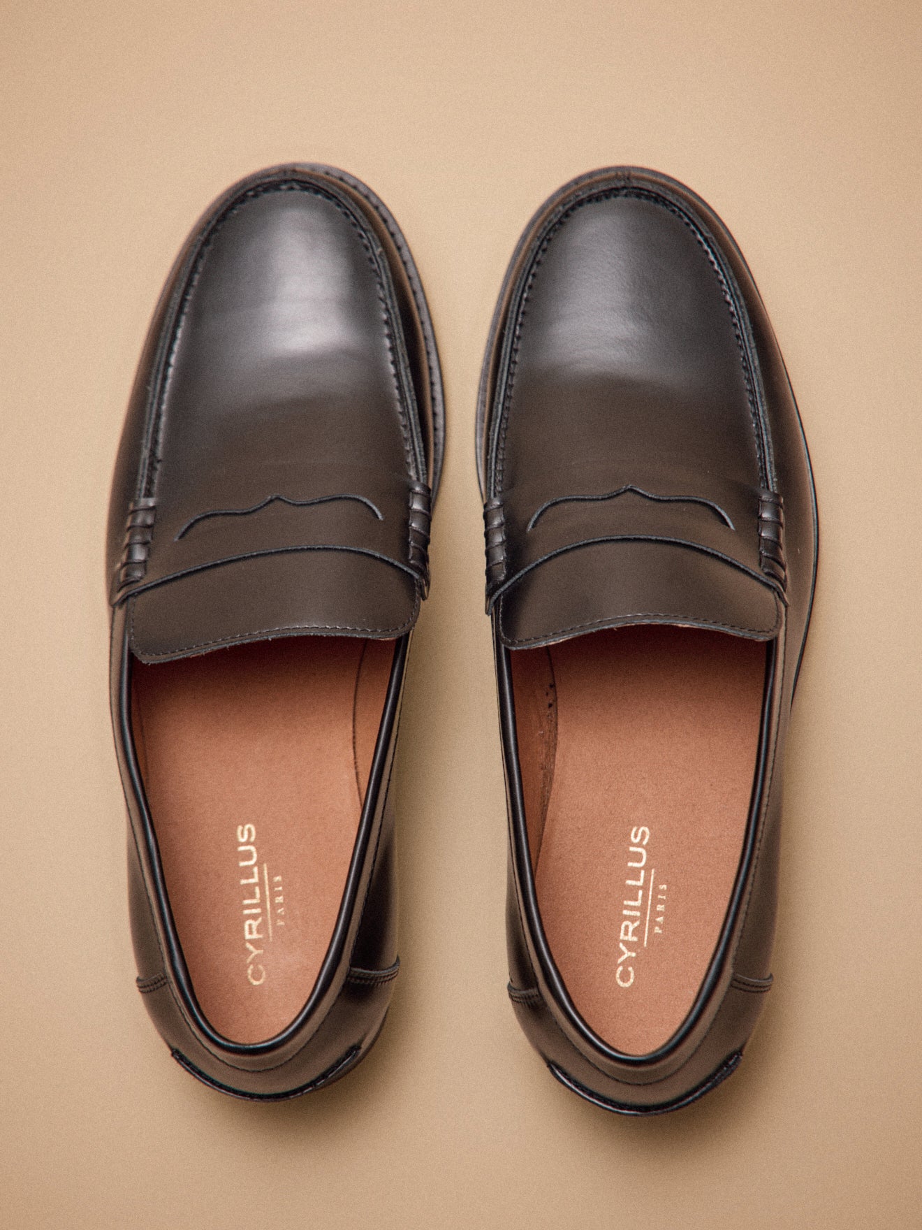 Mocassins cuir homme