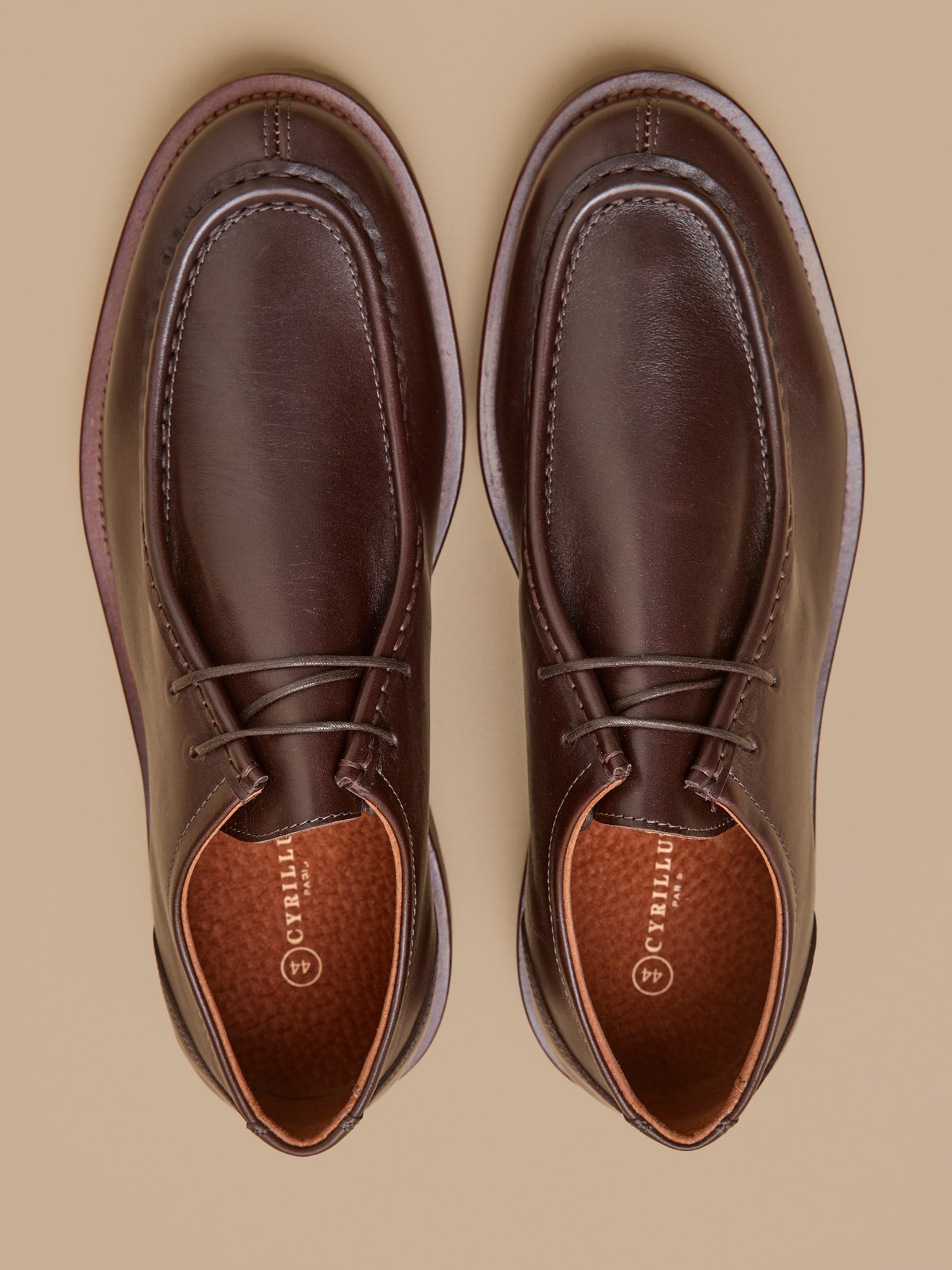 Men's lace-up Derby shoes