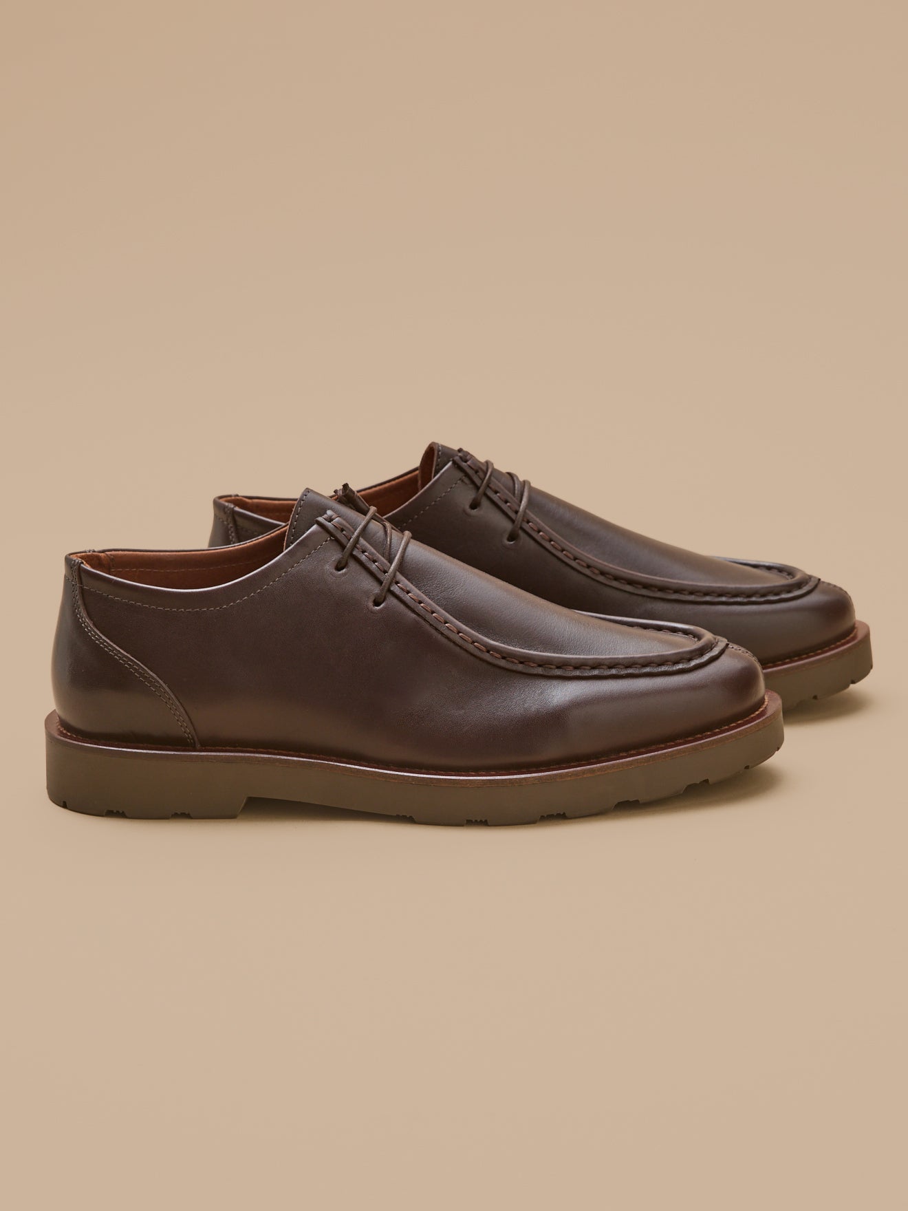 Men's lace-up Derby shoes