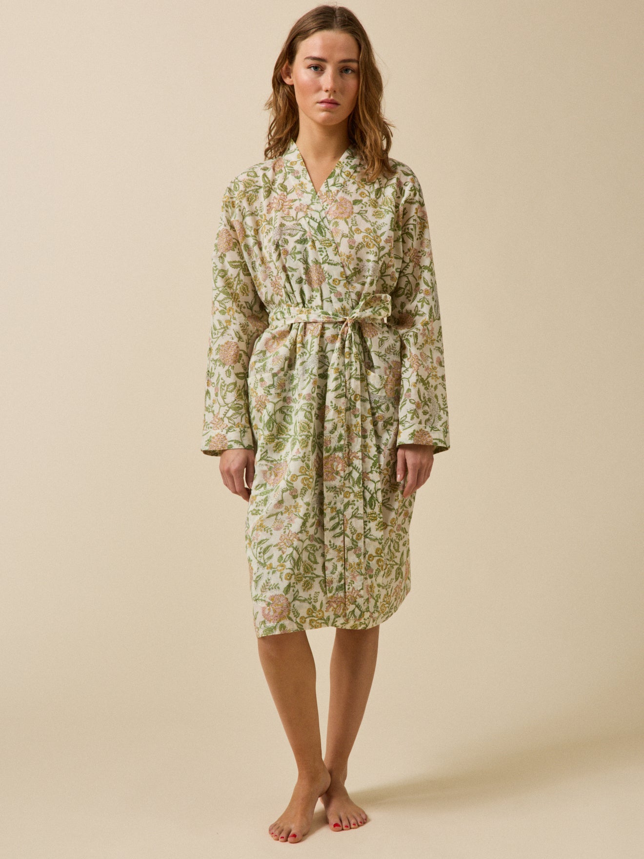 Kimono femme voile de coton indien