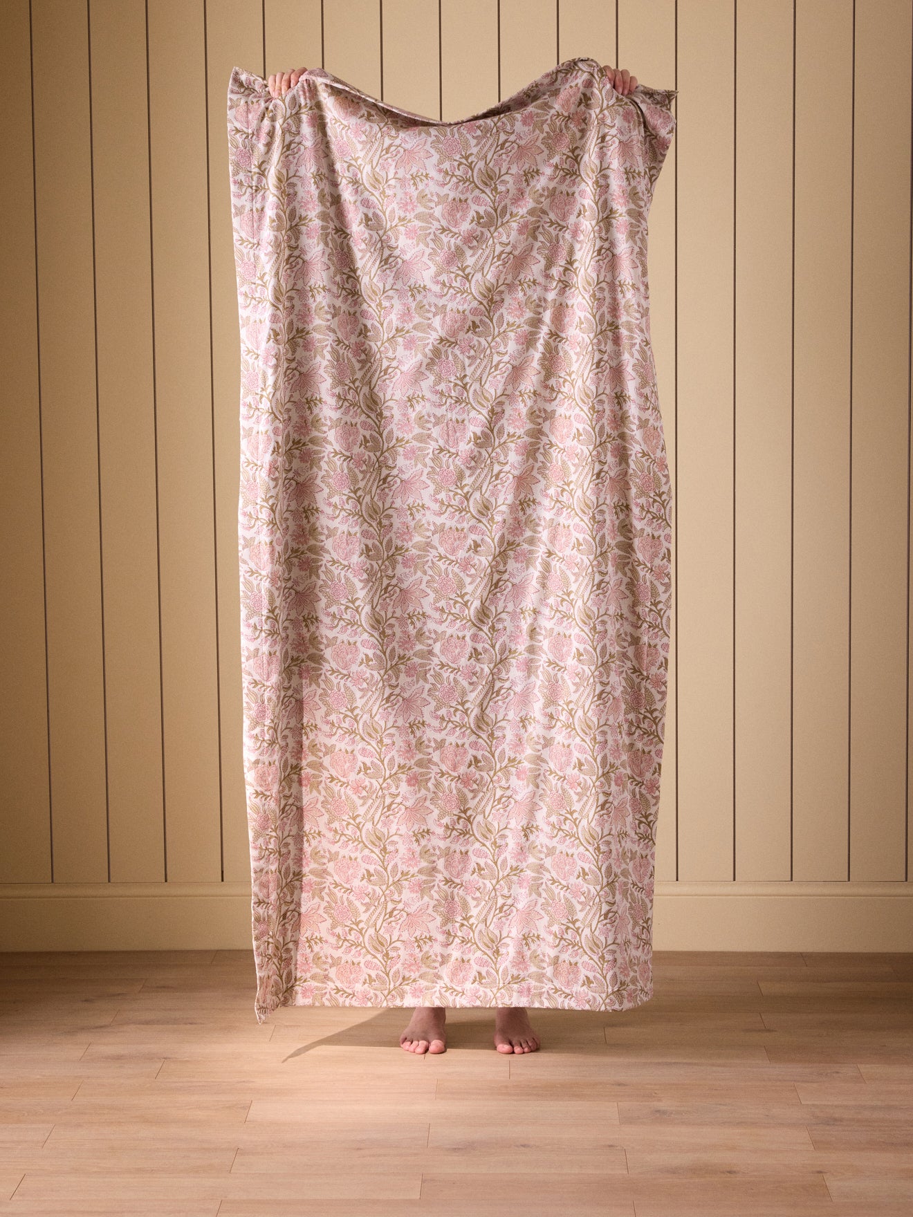 Fouta indienne doublée éponge