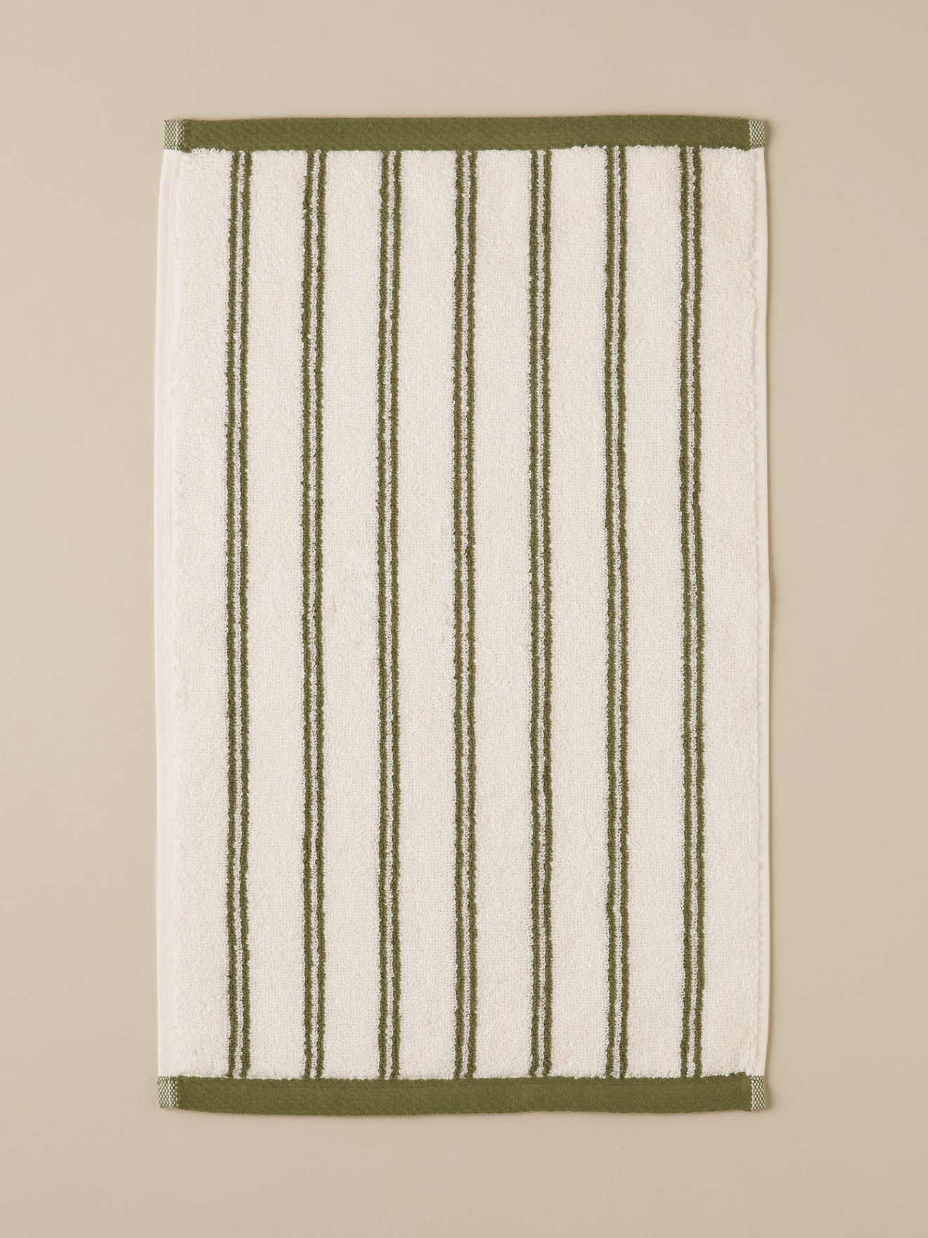 Serviette éponge rayée