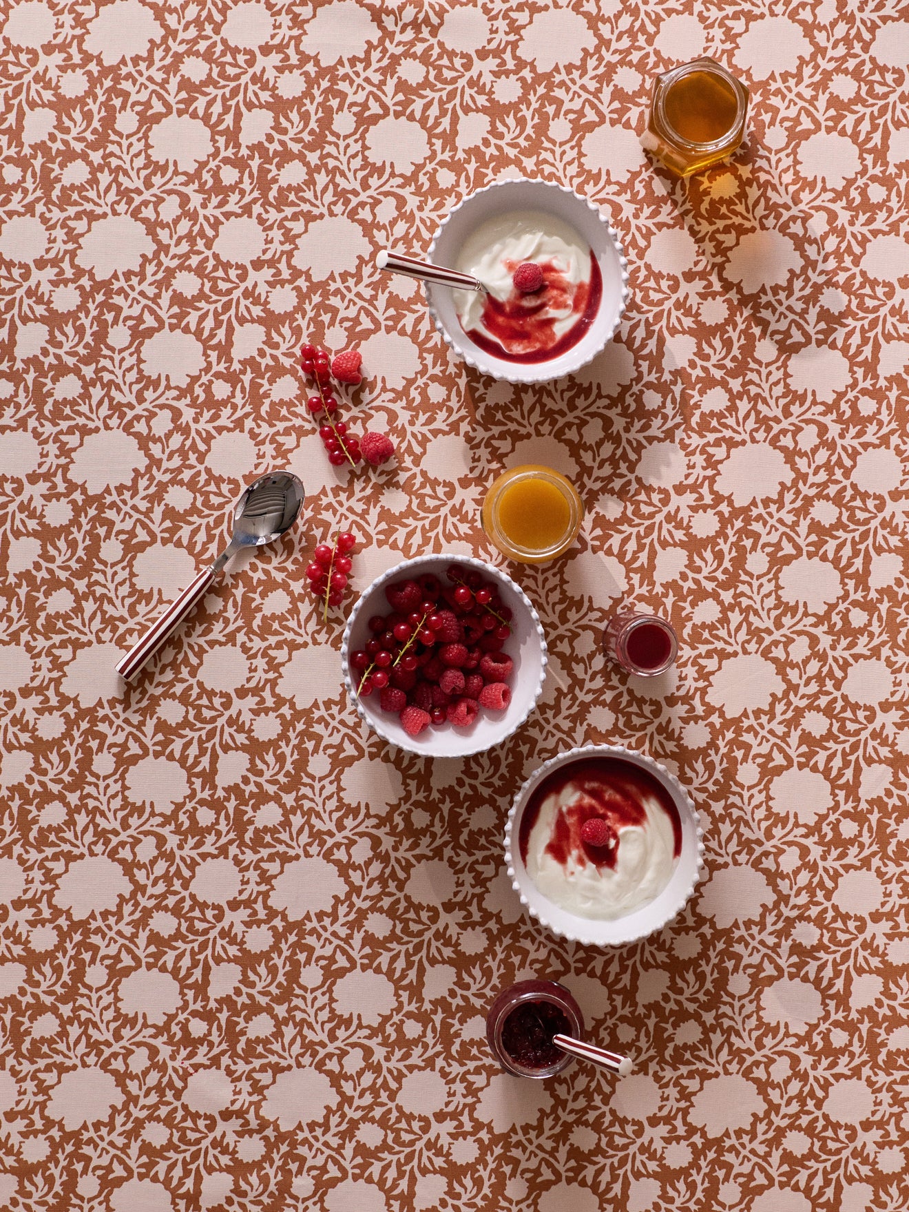 Nappe Jaïpur en coton enduit