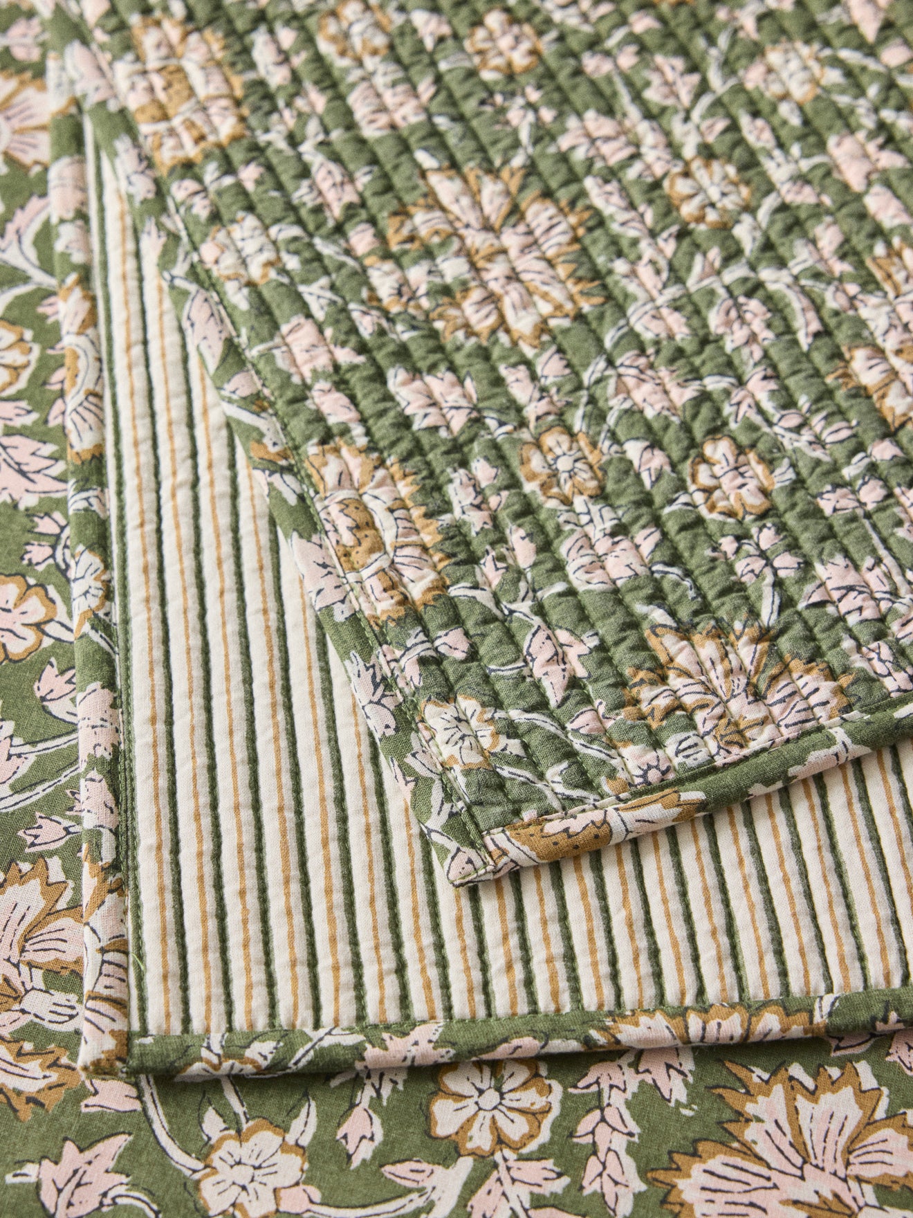 Set of 2 Indian fabric placemats