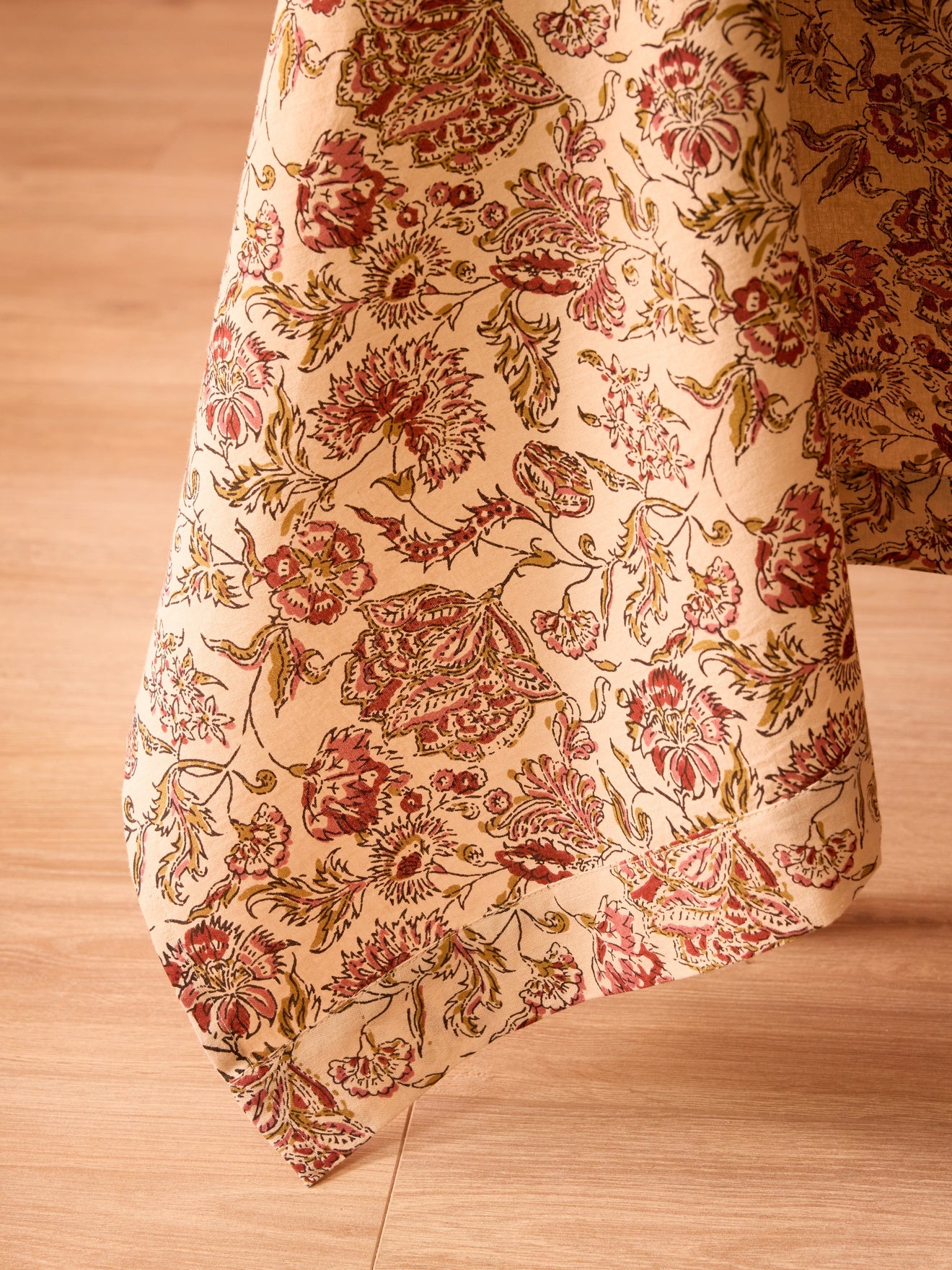 Indian Punjabi print cotton tablecloth
