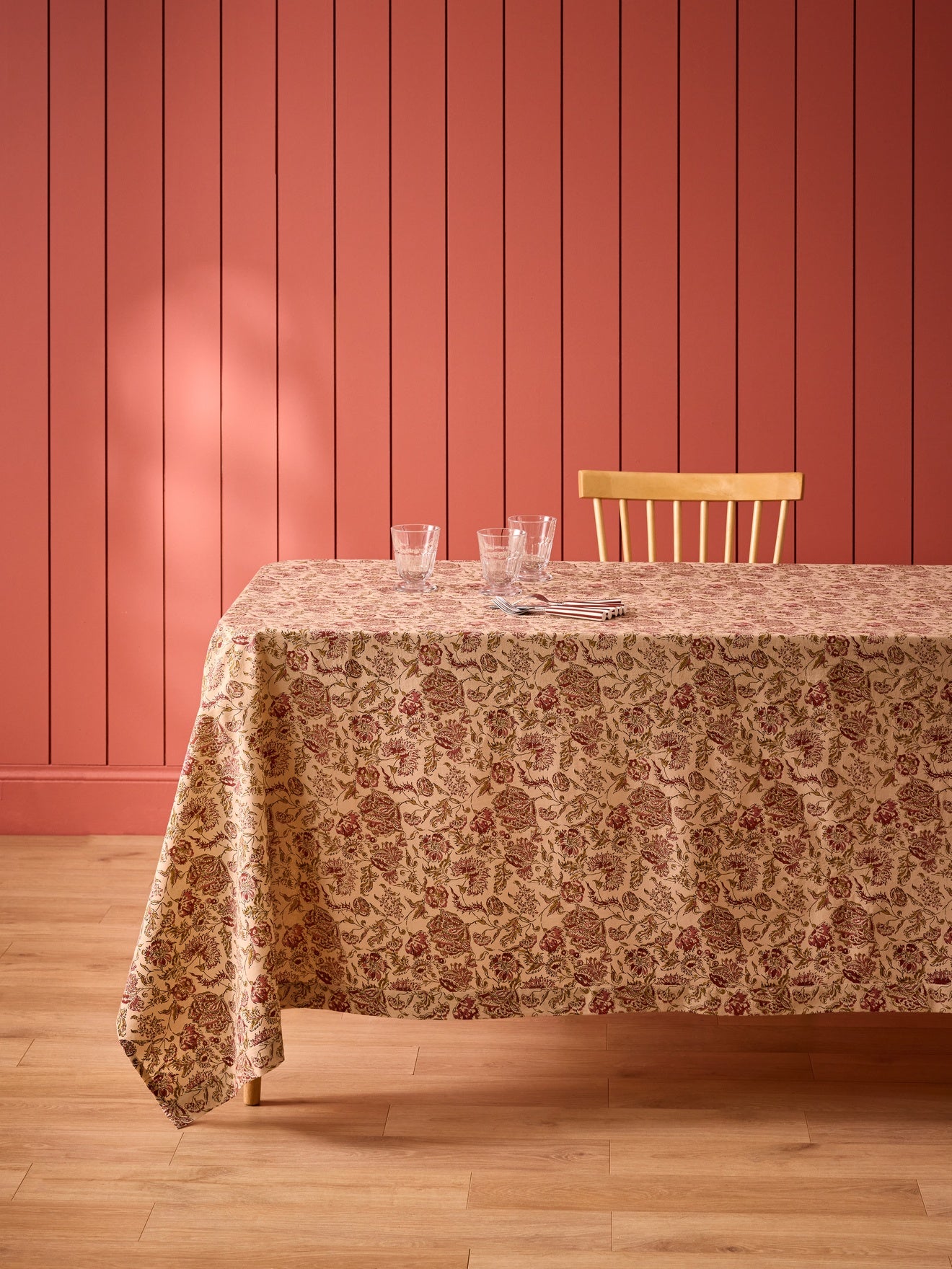 Indian Punjabi print cotton tablecloth