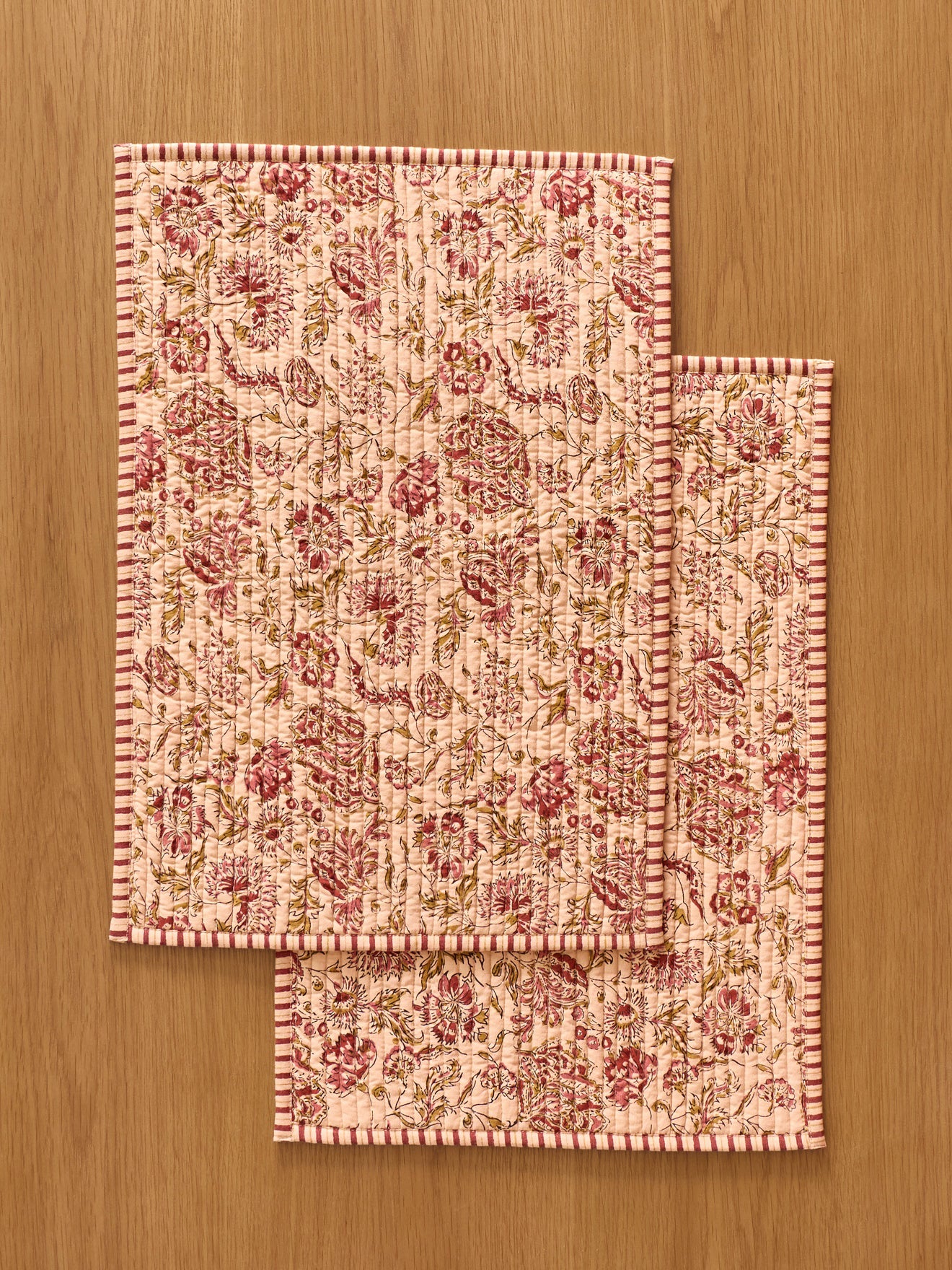 Set de table imprimé Penjab par lot de 2