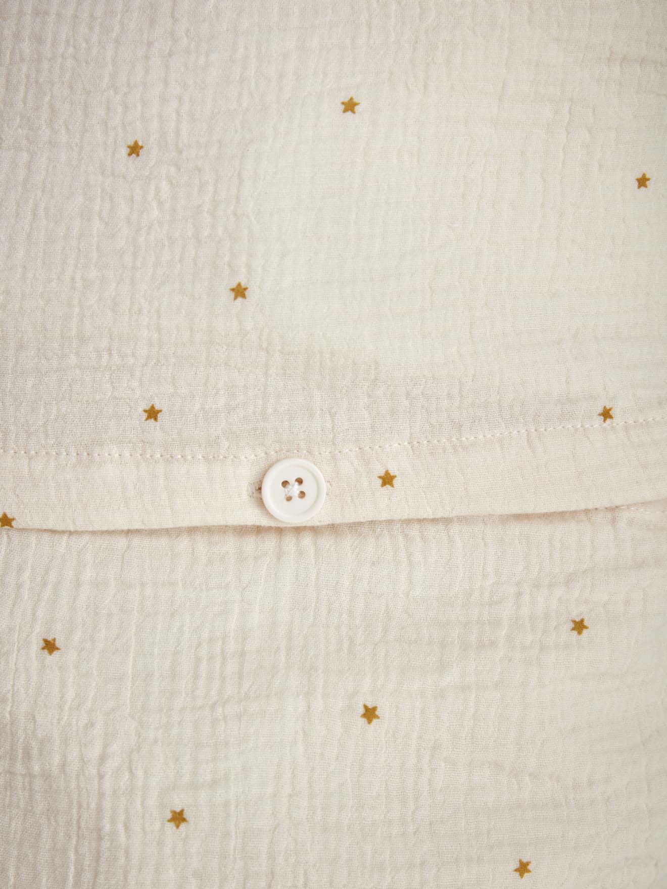 Taie d'oreiller enfant gaze de coton "Gaufrée"