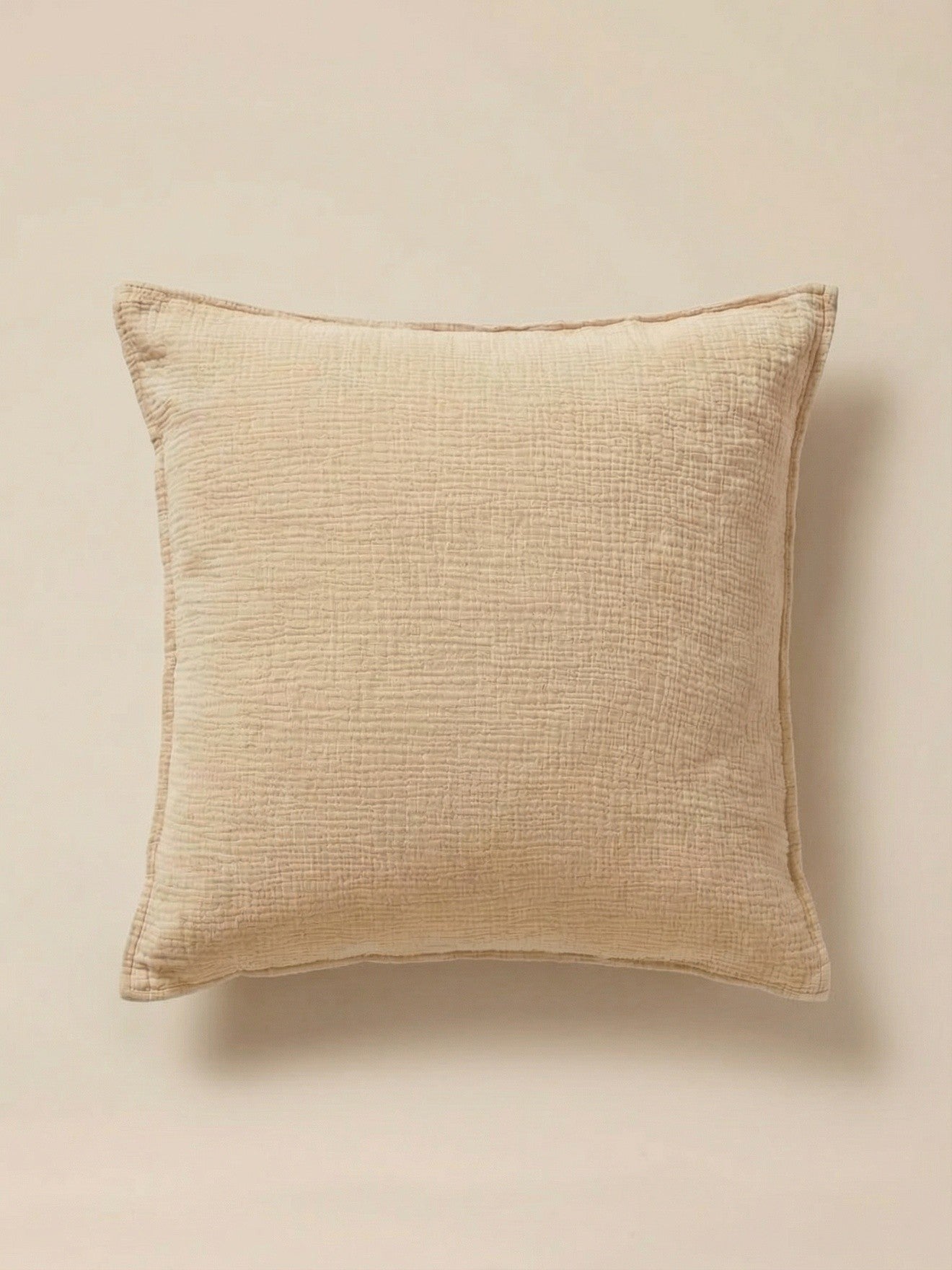 Waffled cheesecloth pillowcase