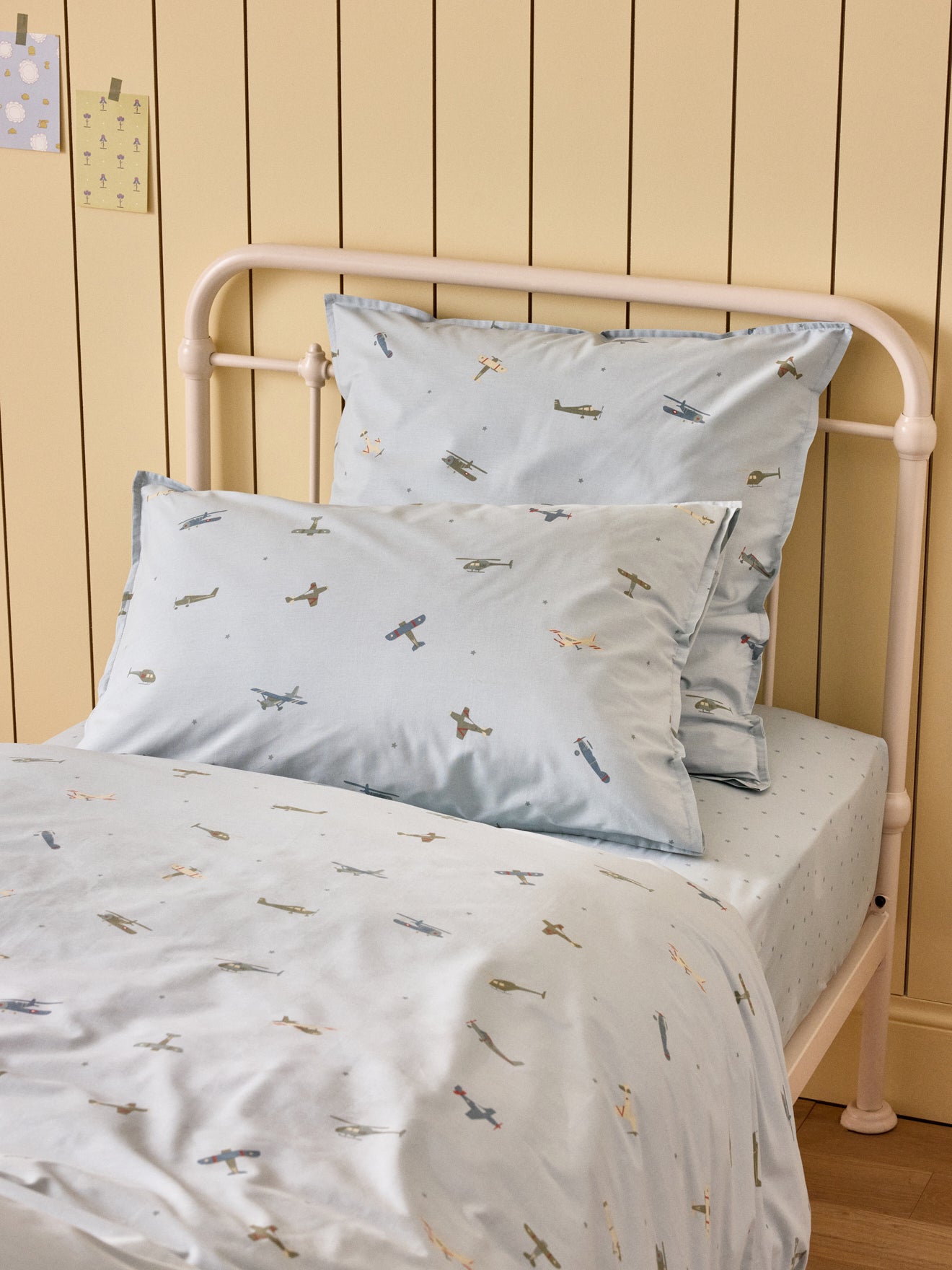 Aviator cotton pillowcase