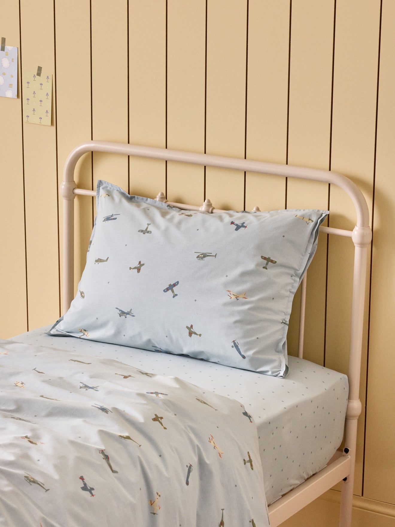 Aviator cotton pillowcase