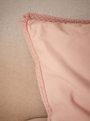 Charlotte cotton percale pillowcase