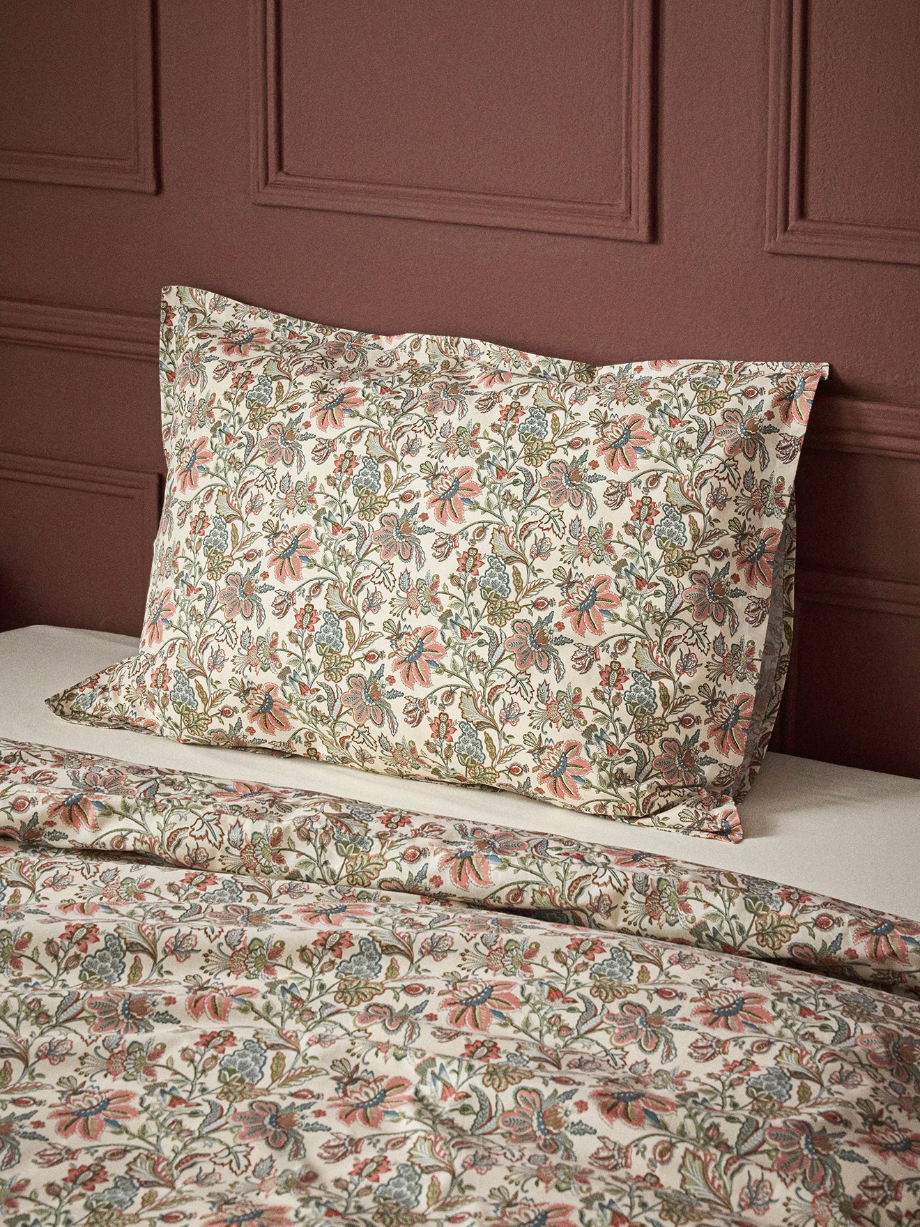 Augustine cotton percale pillowcase