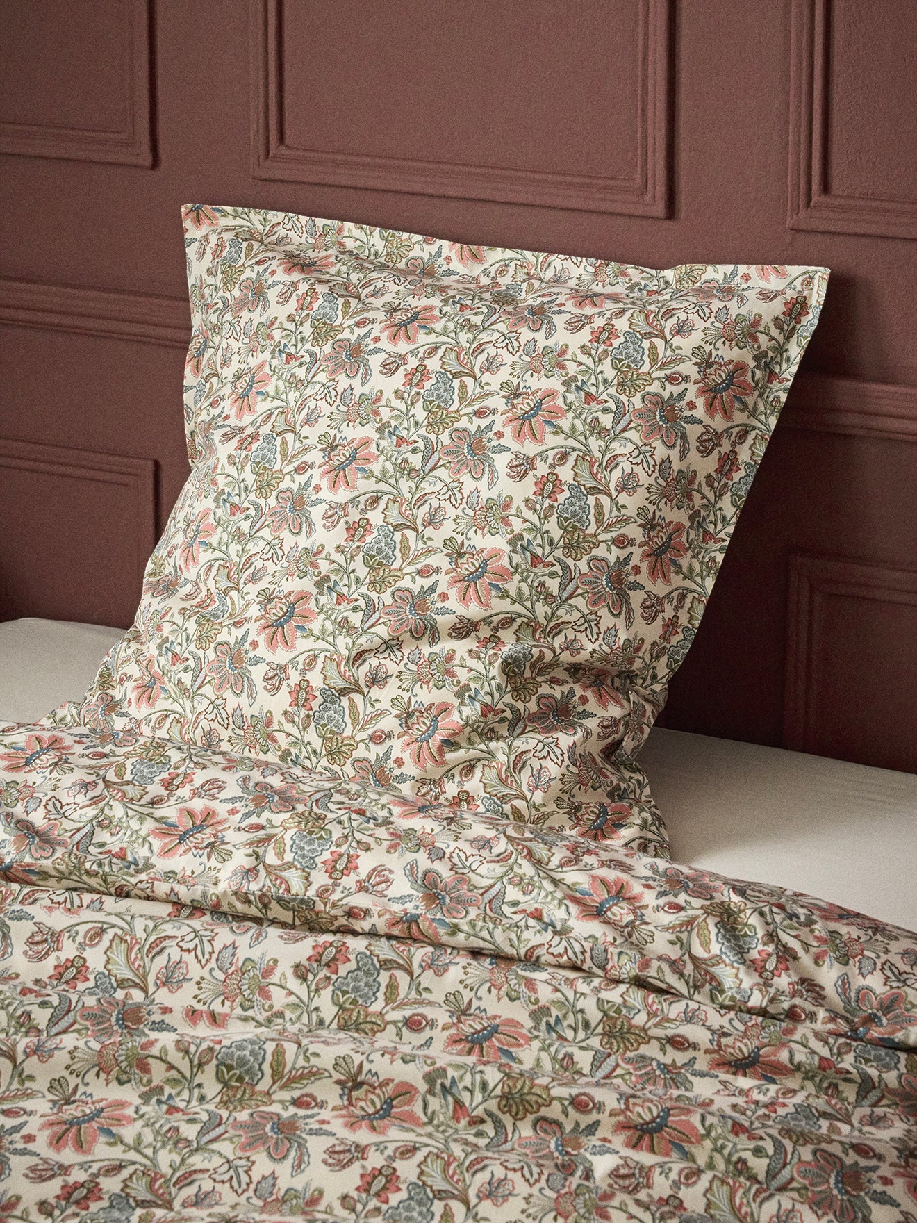 Augustine cotton percale pillowcase