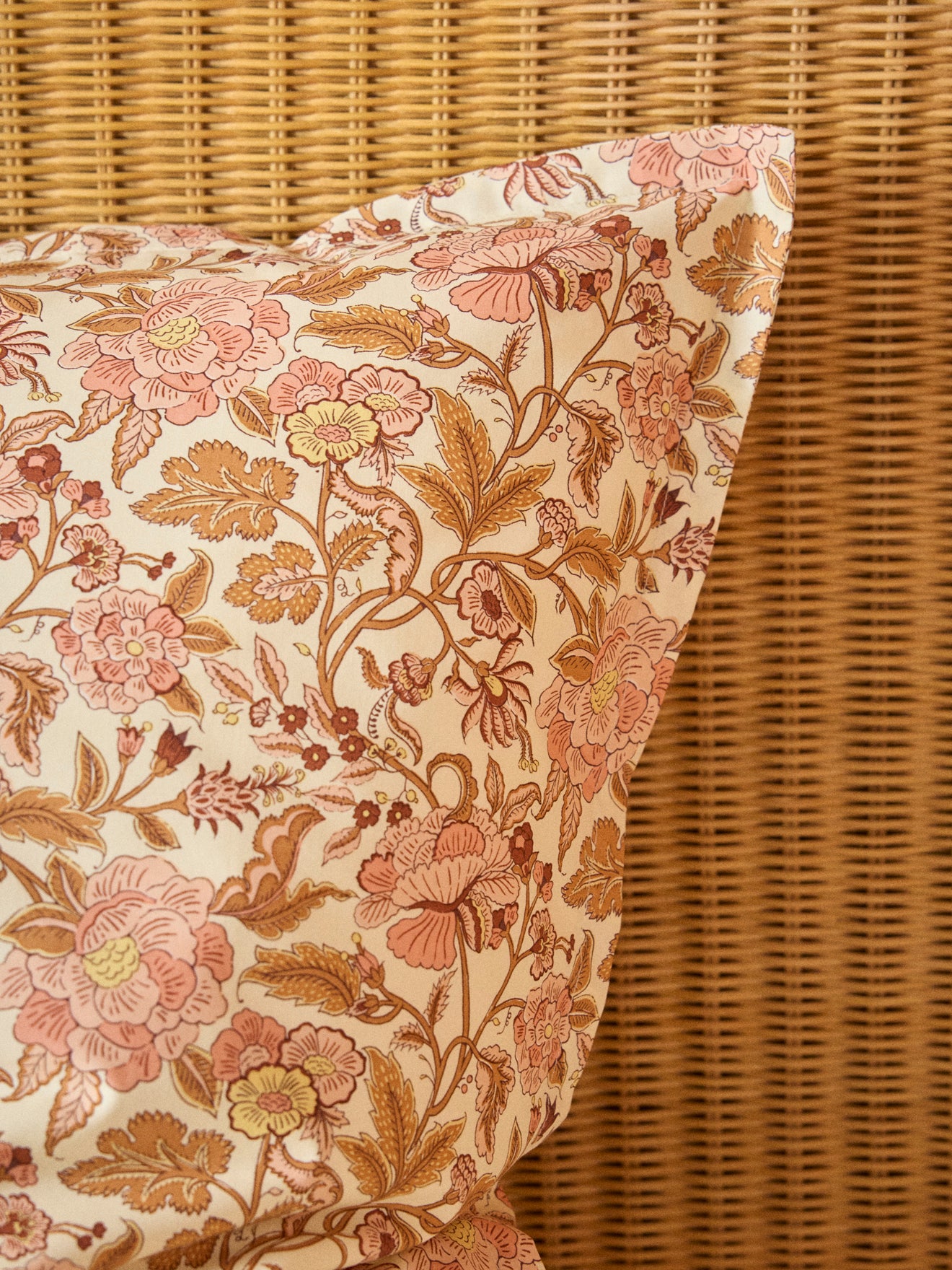 Amélia cotton percale pillowcase