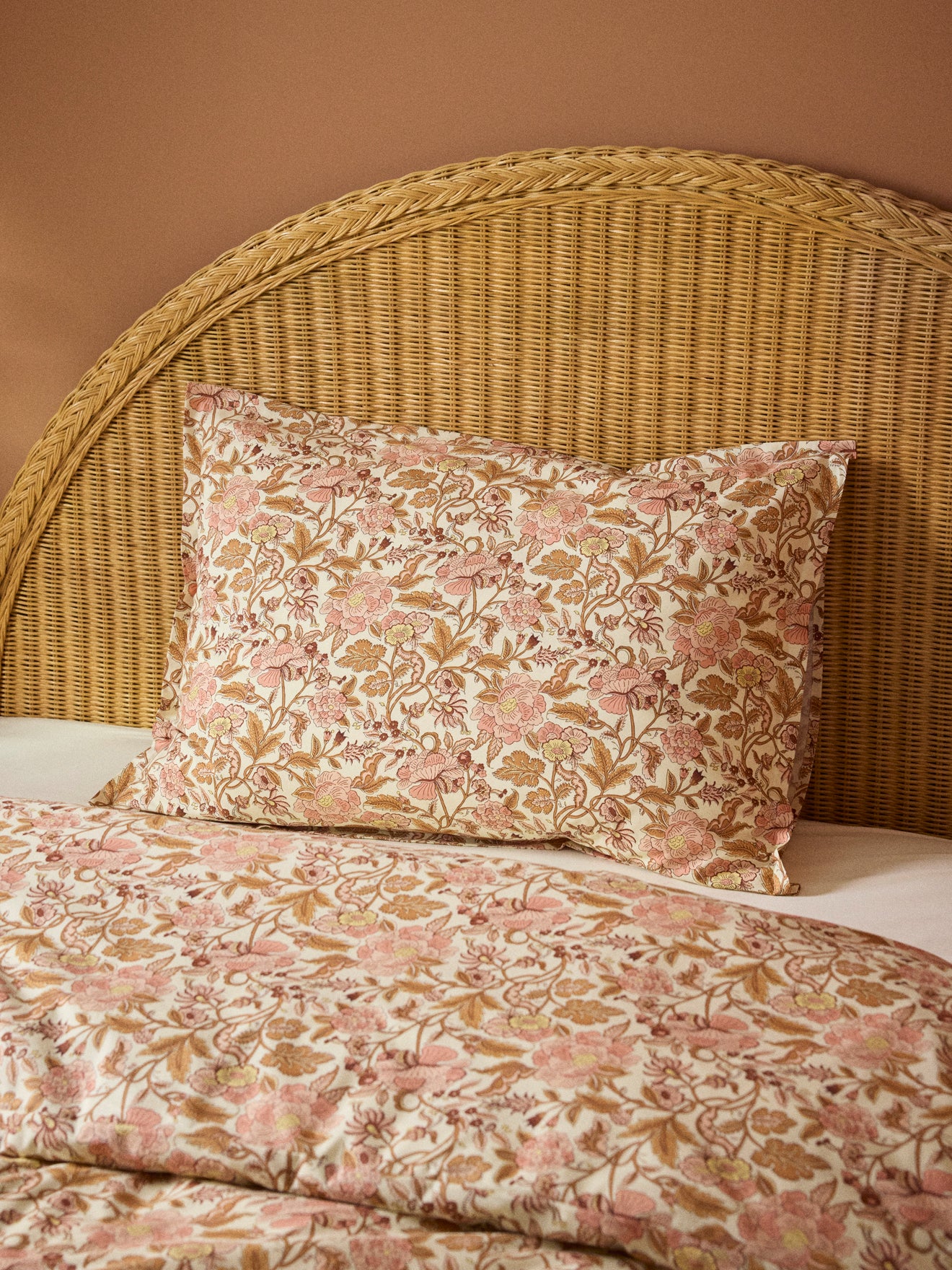 Amélia cotton percale pillowcase