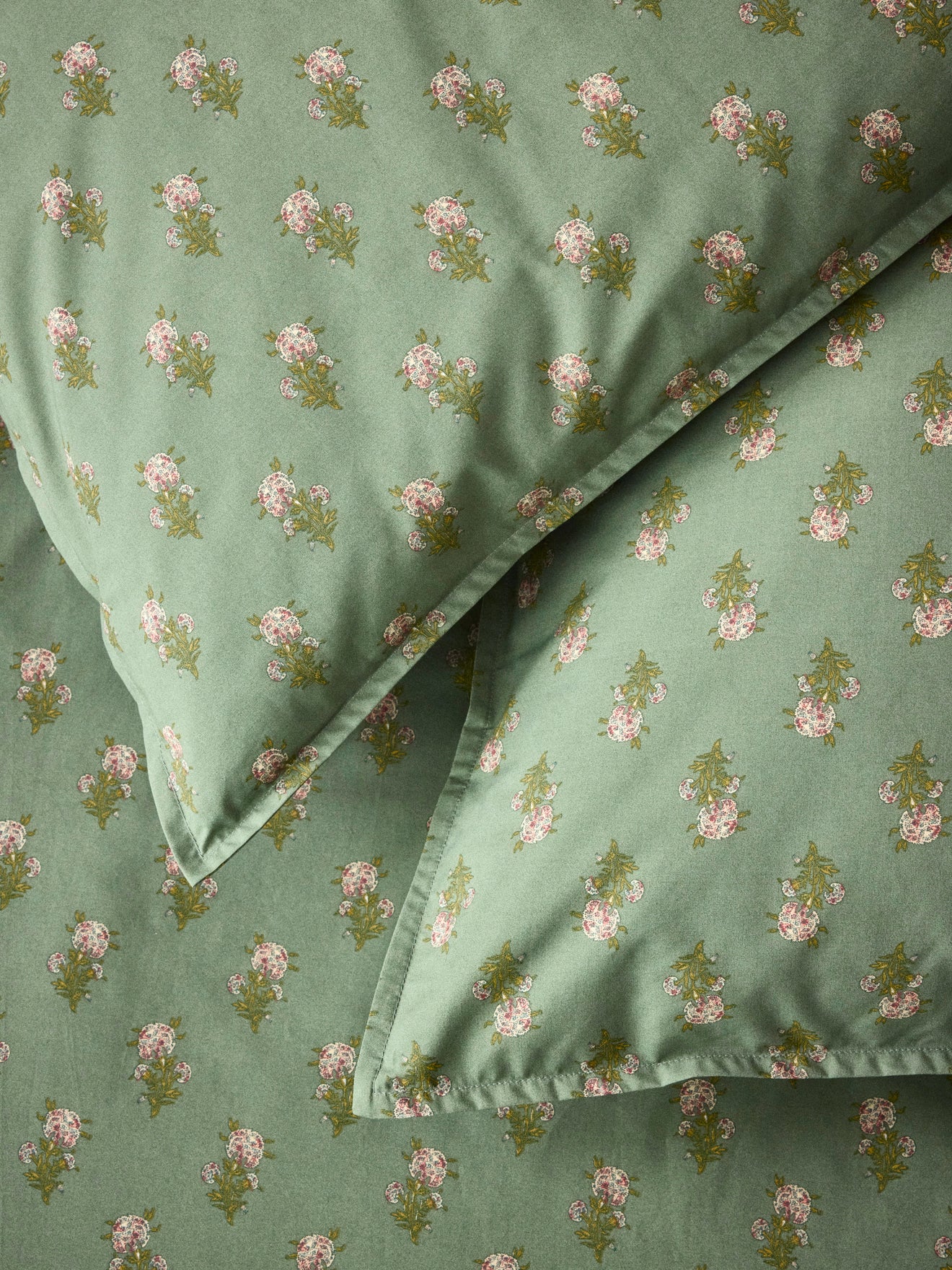 Antoinette cotton percale pillowcase