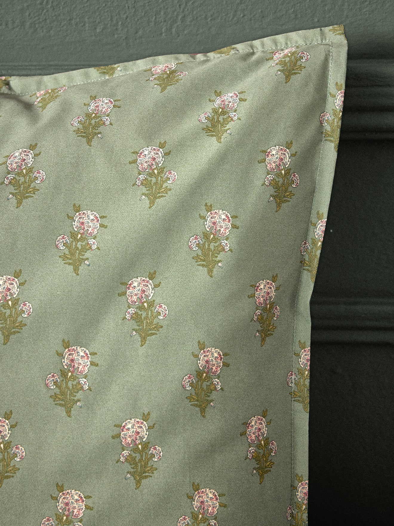 Antoinette cotton percale pillowcase