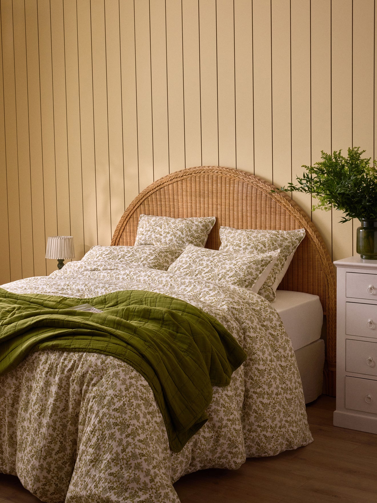 Taie d'oreiller gaze de coton Mathilde