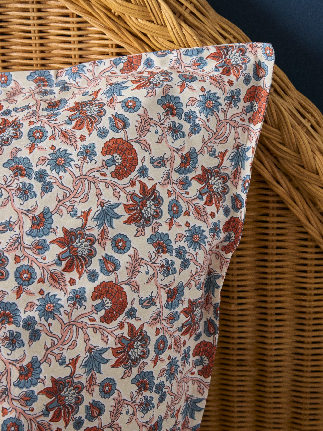 Taie d'oreiller percale de coton "Abélie"