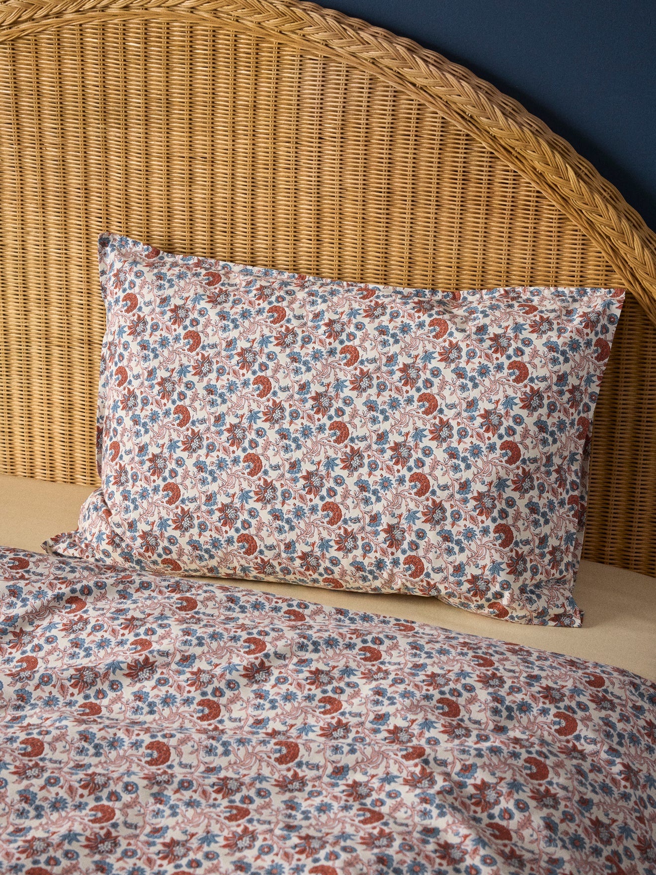 Taie d'oreiller percale de coton "Abélie"