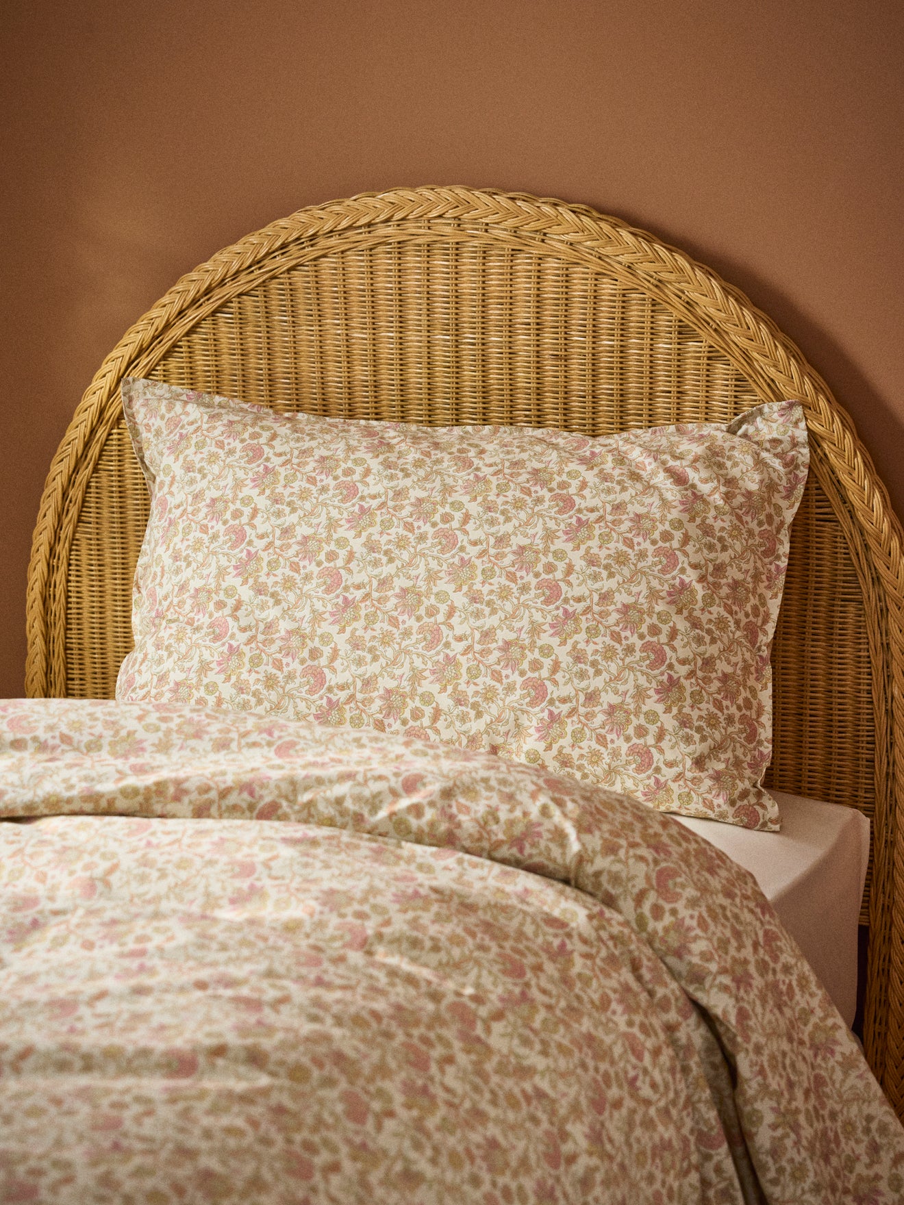 Agathe cotton percale cotton duvet cover