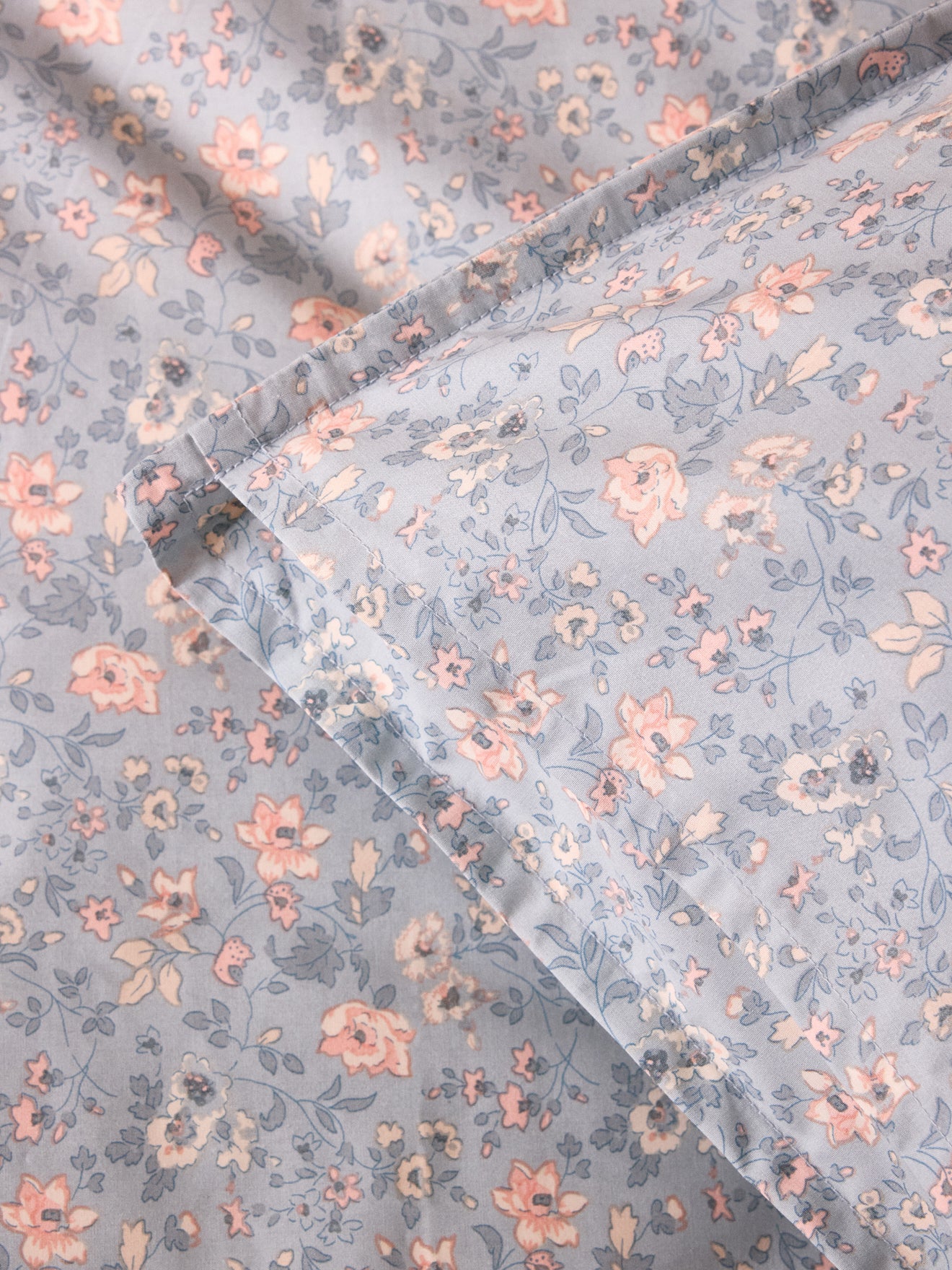 Taie d'oreiller percale de coton Mélodie