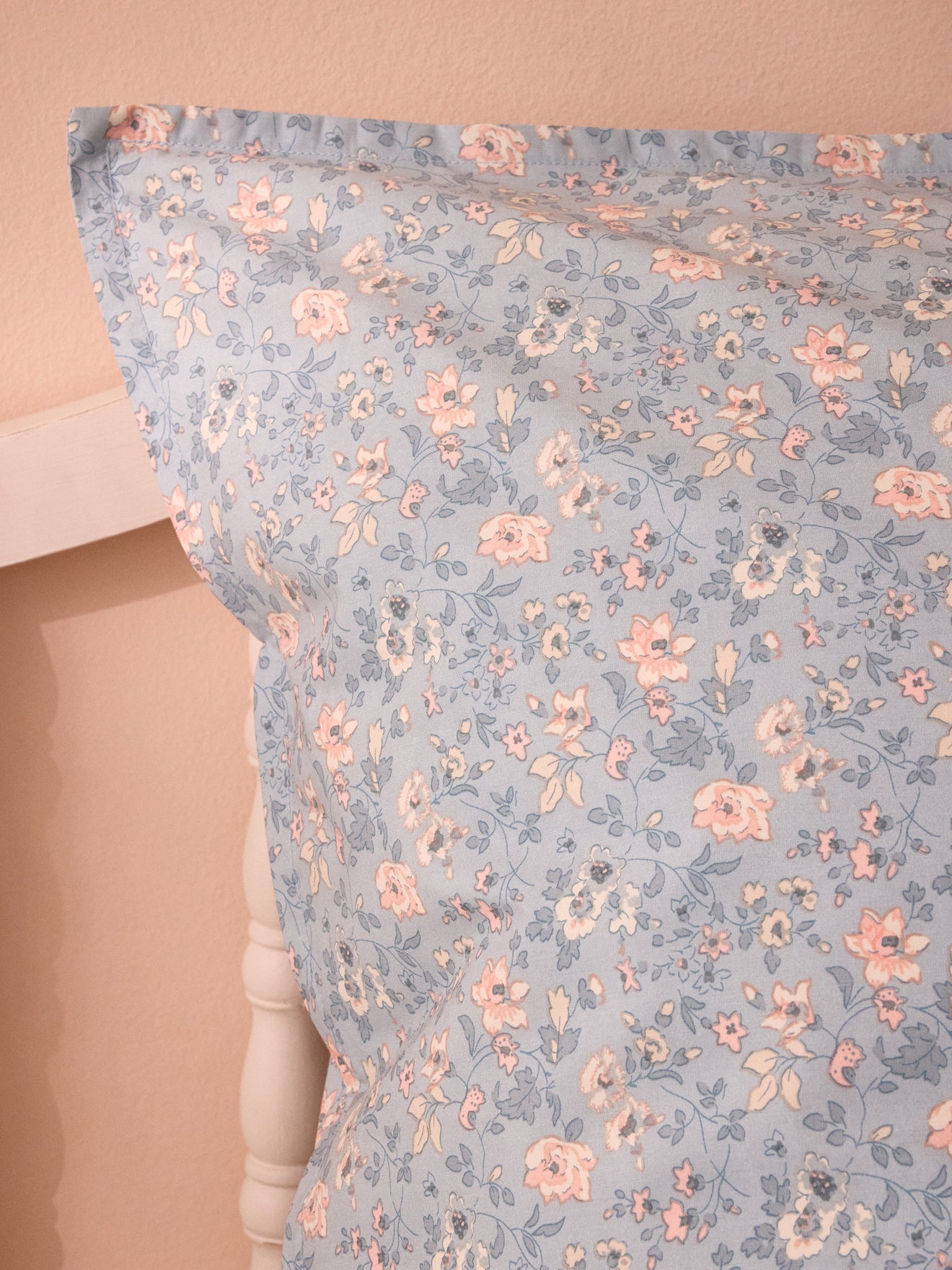 Taie d'oreiller percale de coton Mélodie