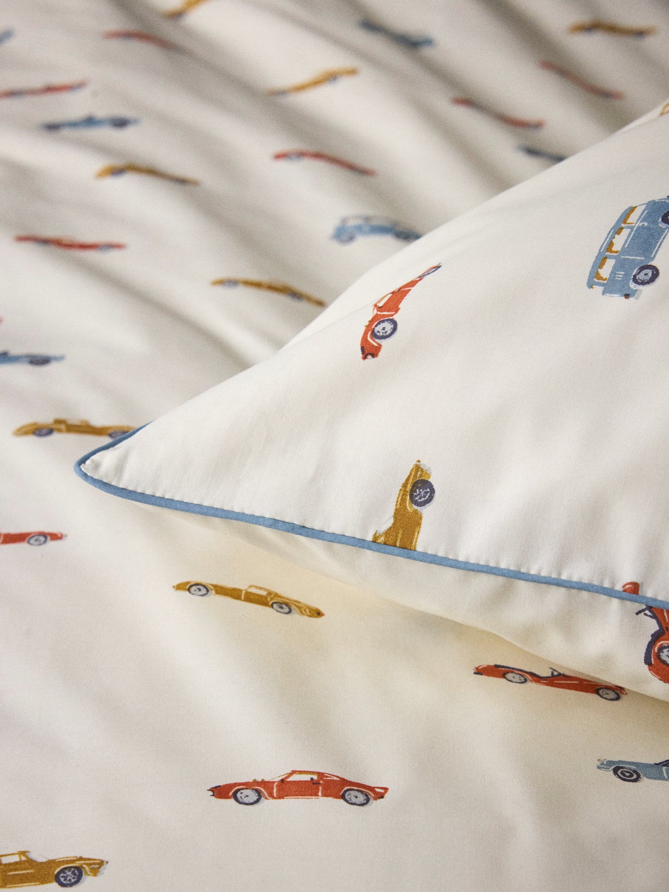 Anatole cotton percale pillowcase