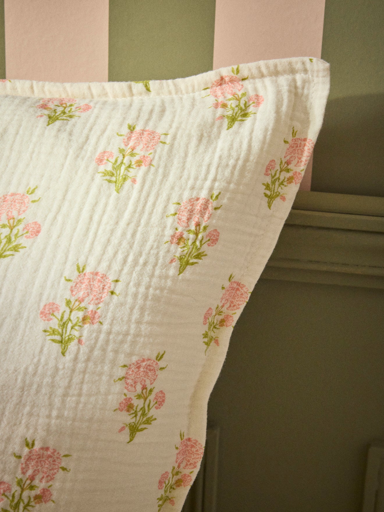 Aimée cotton gauze pillowcase