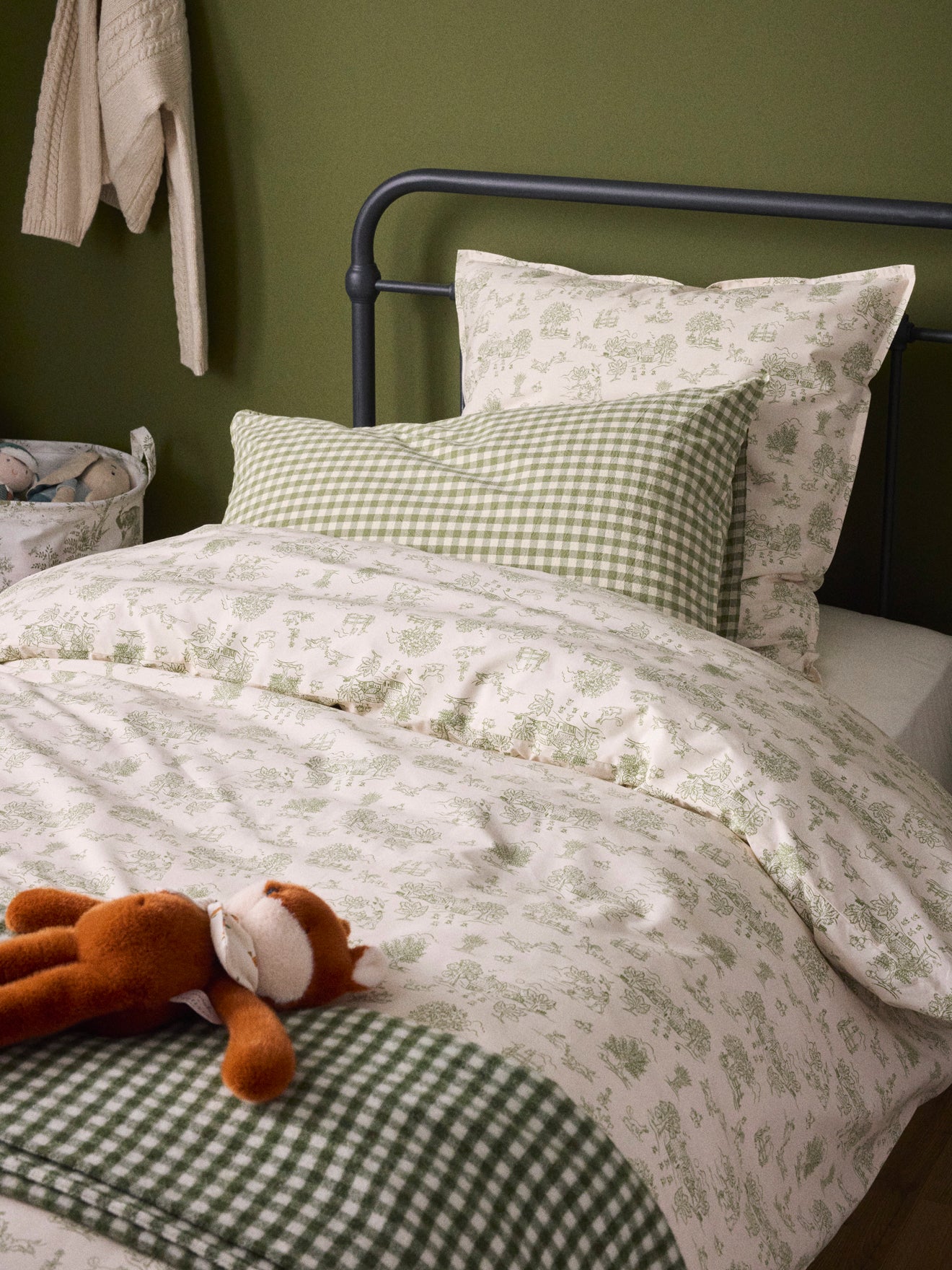 Alois cotton percale pillowcase