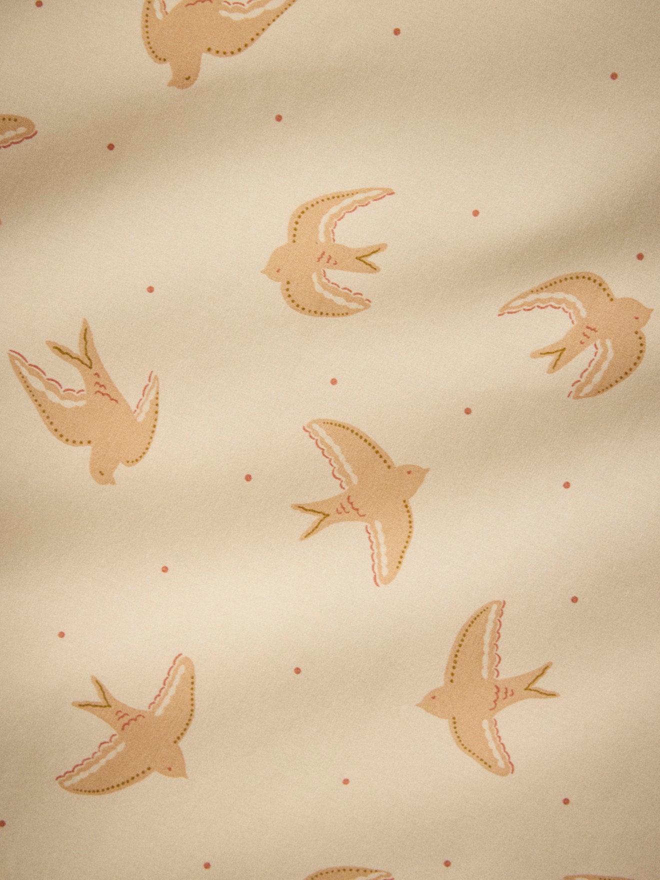 Anna cotton percale pillowcase