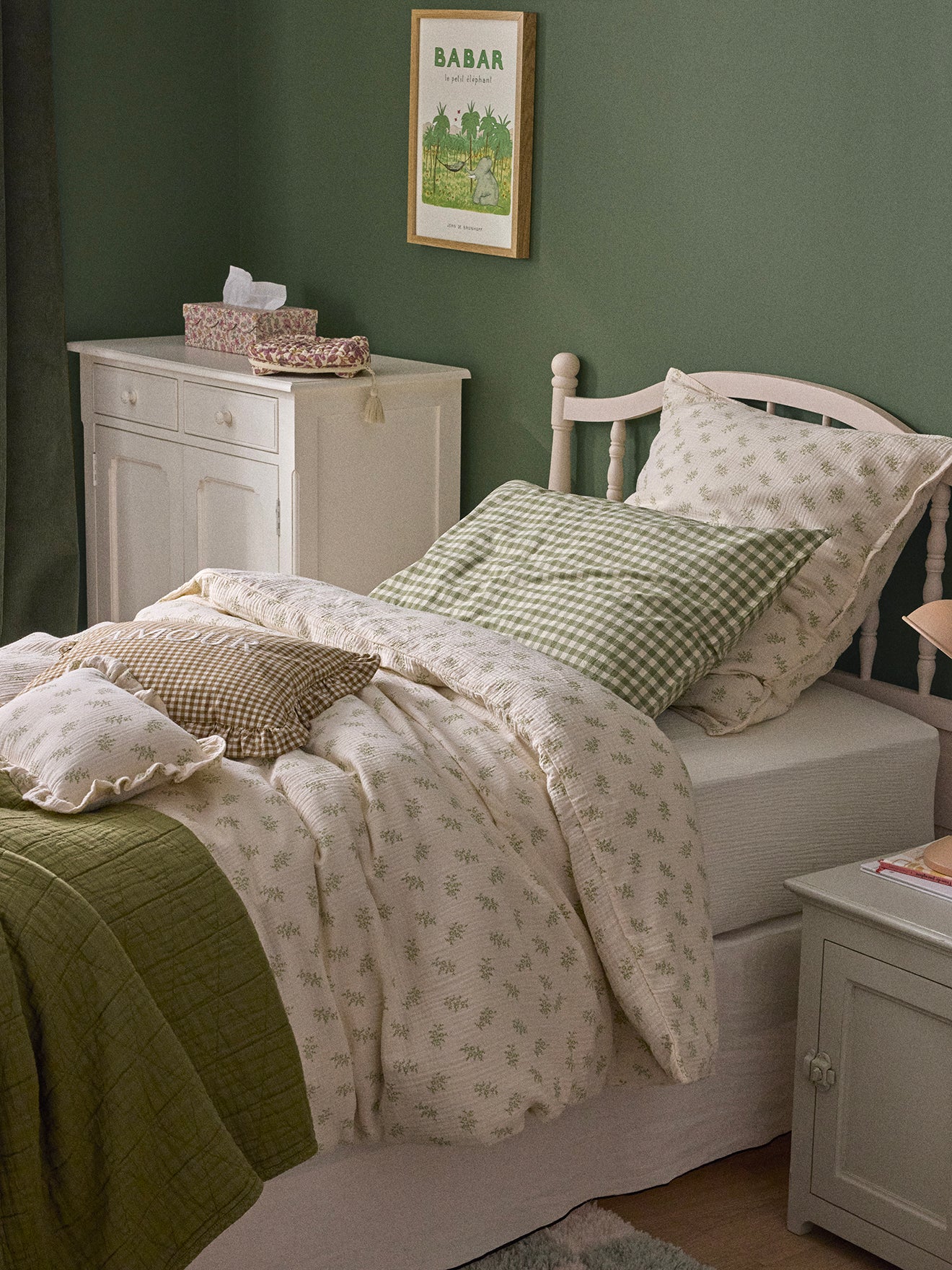 Abby cotton gauze pillowcase