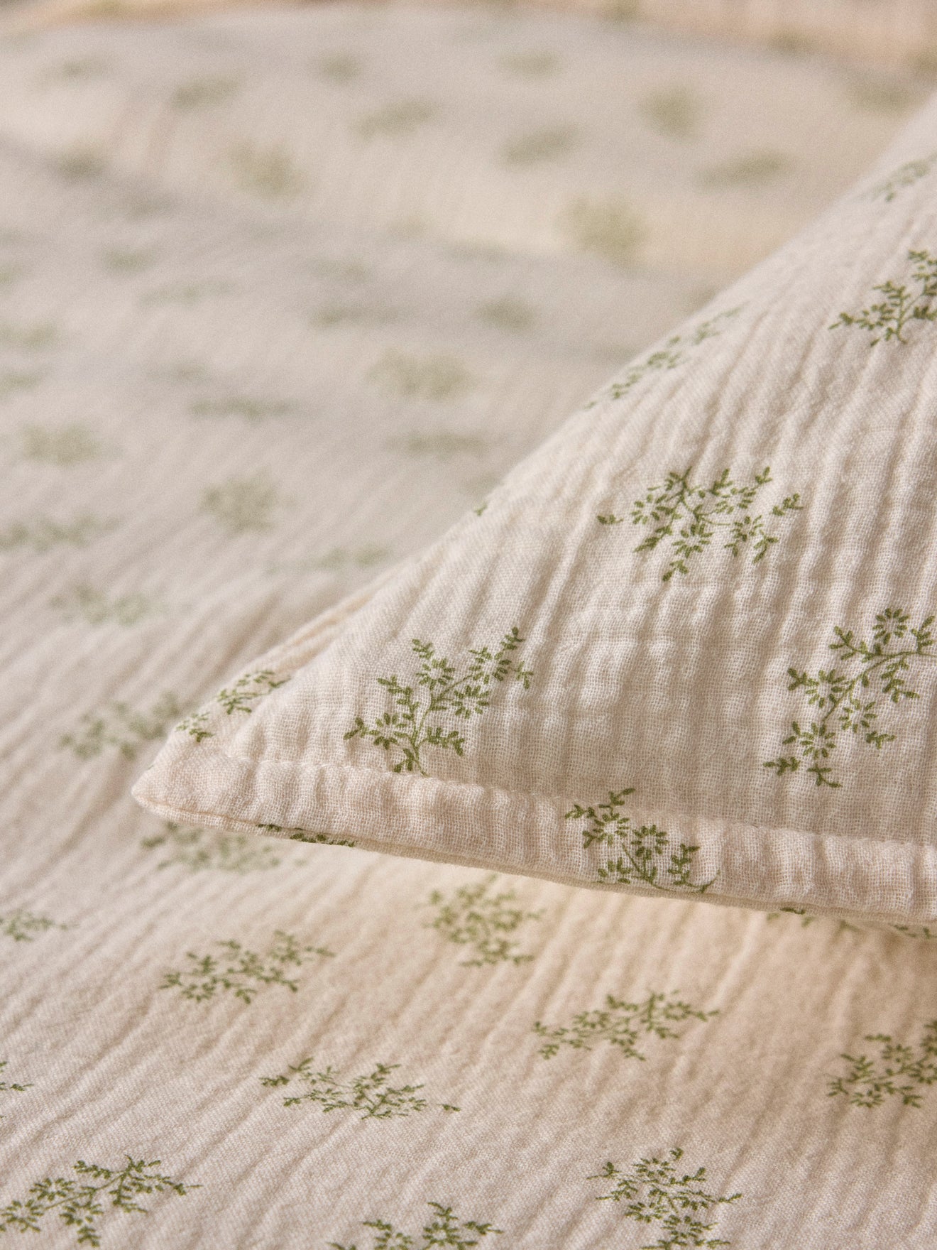 Abby cotton gauze pillowcase