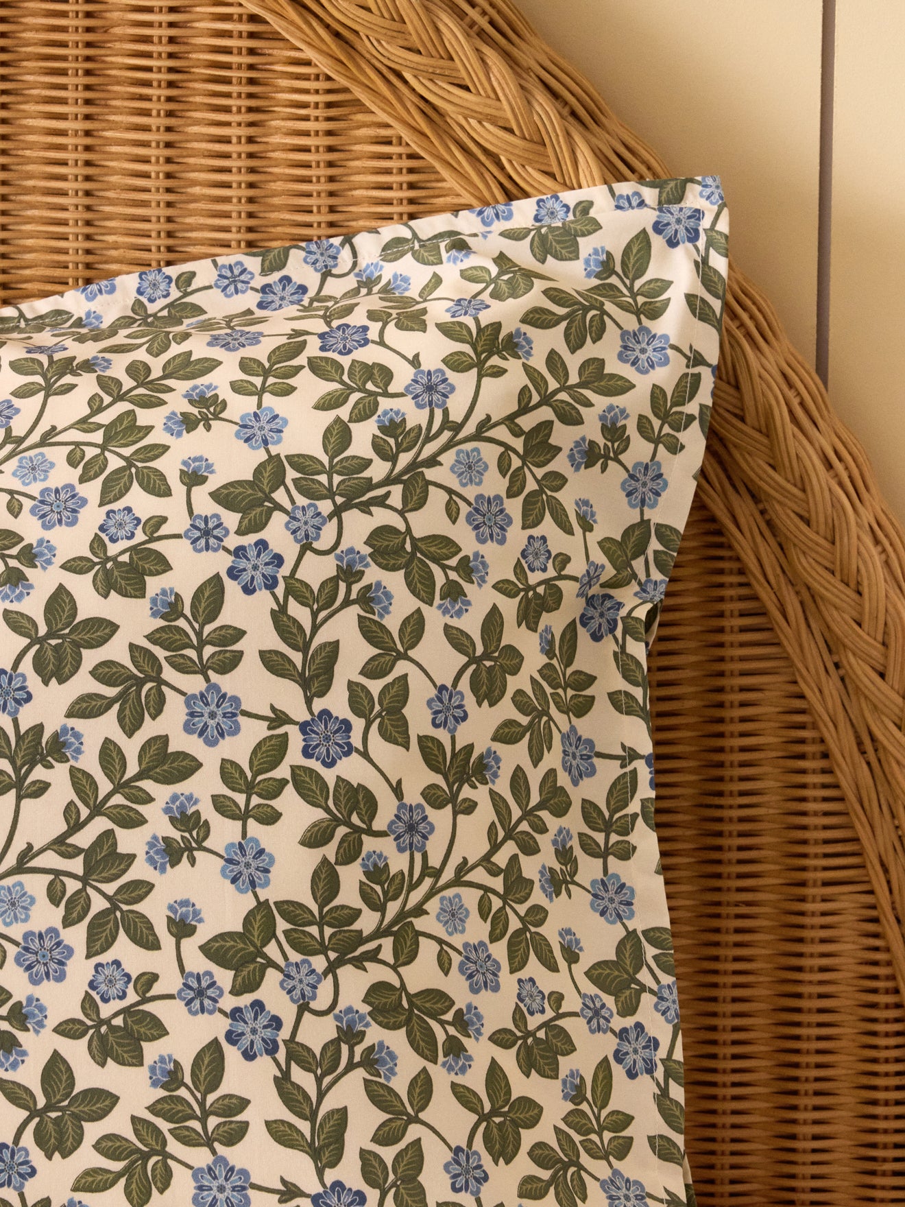 Taie d'oreiller percale de coton "Manon"