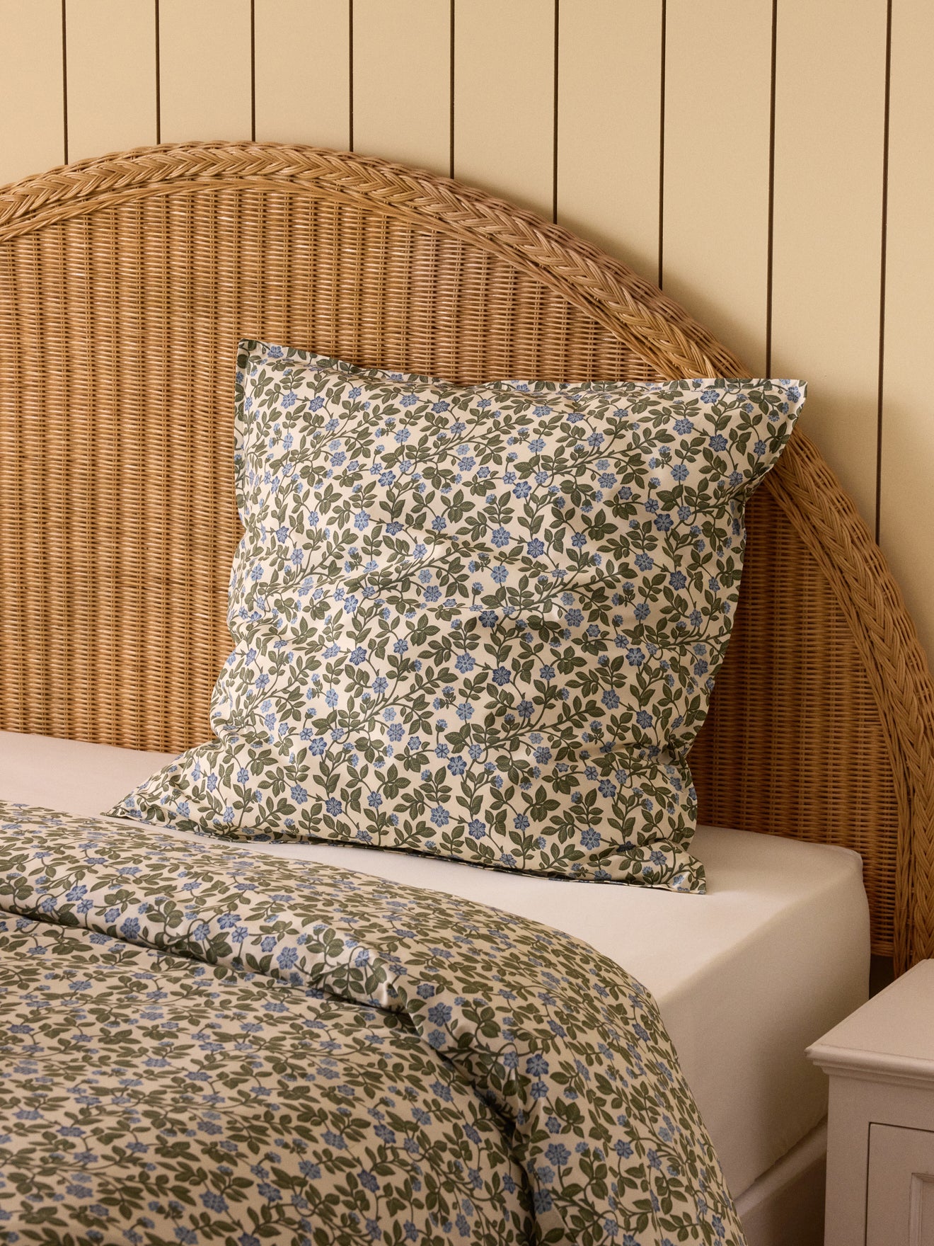 Taie d'oreiller percale de coton "Manon"