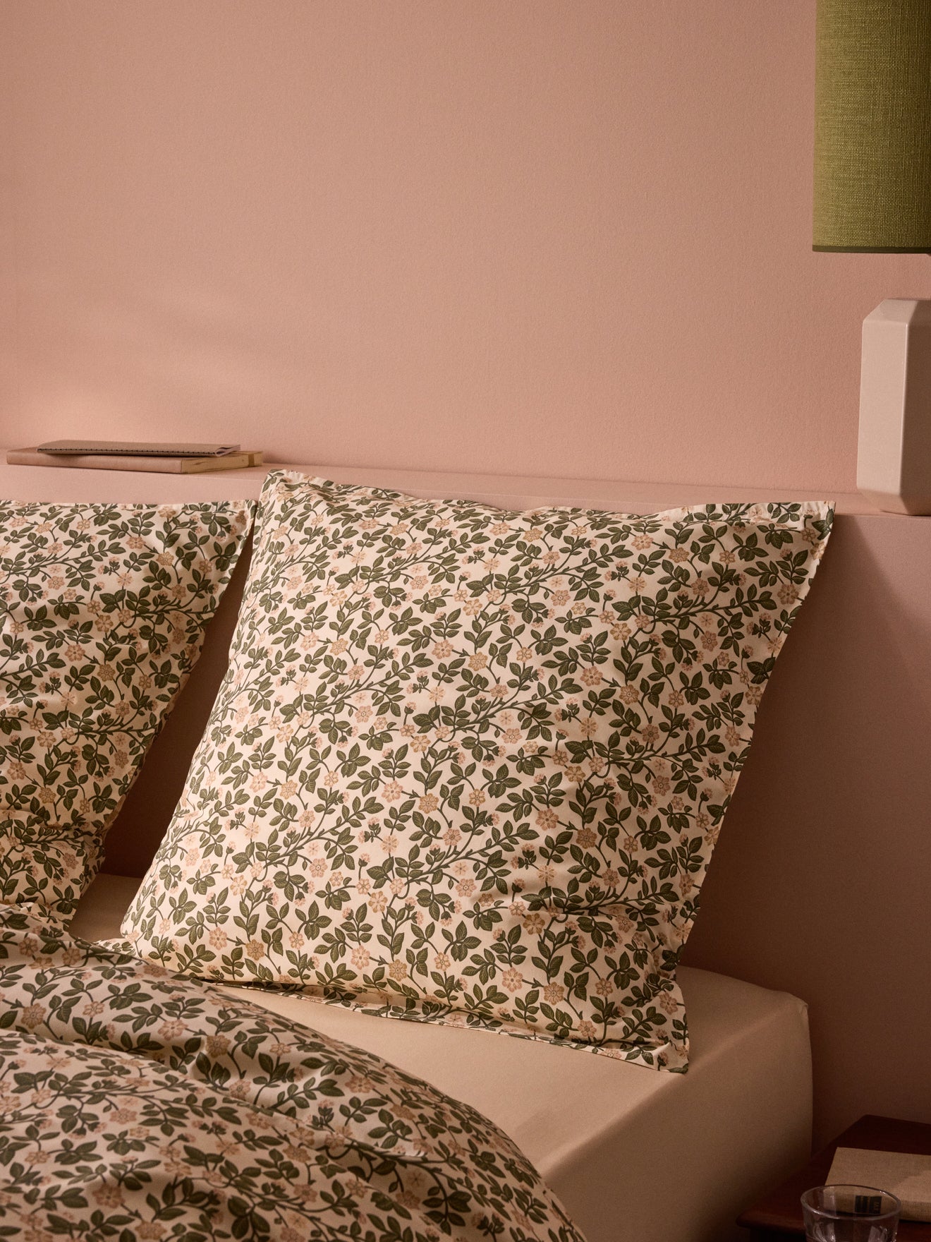 Taie d'oreiller percale de coton "Manon"