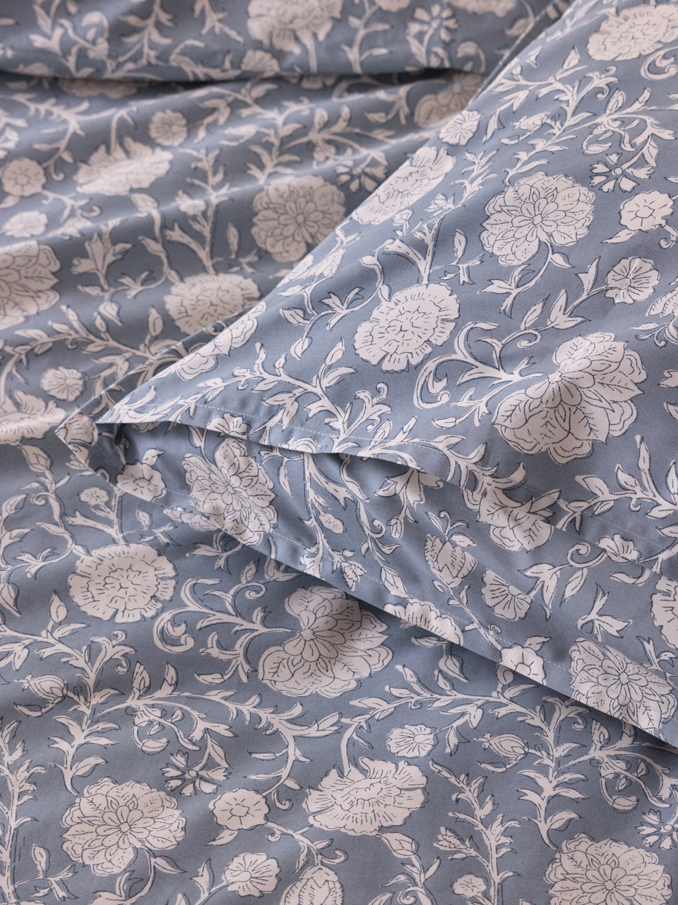 Millie cotton percale pillowcase