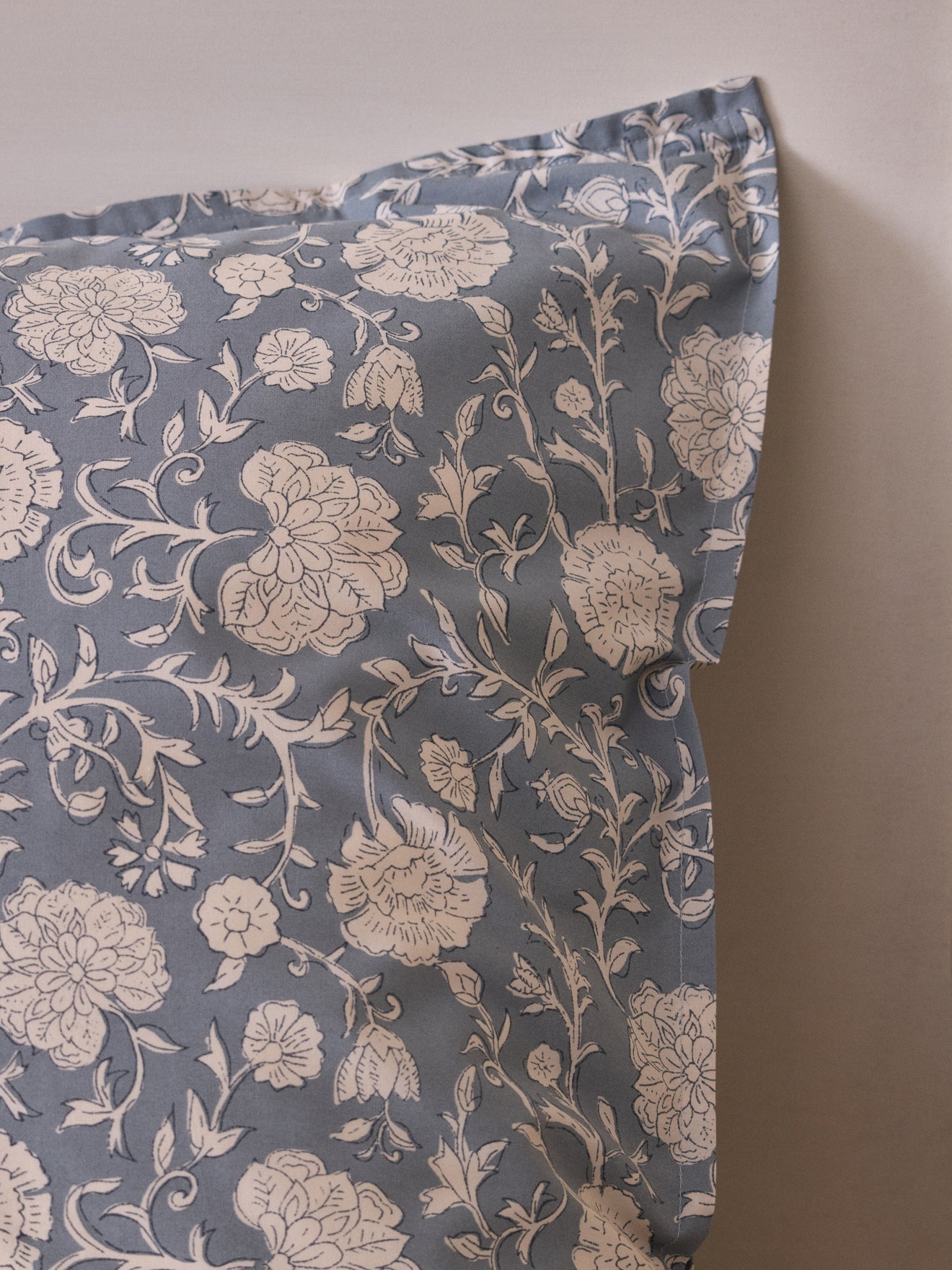 Millie cotton percale pillowcase