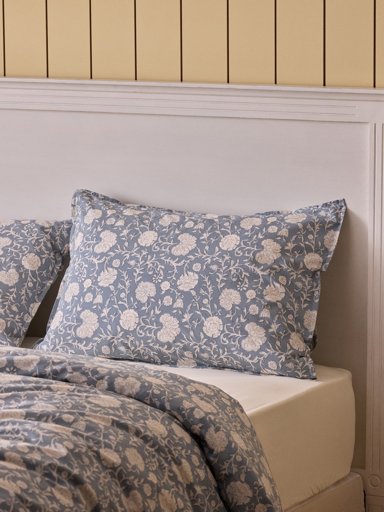 Millie cotton percale pillowcase