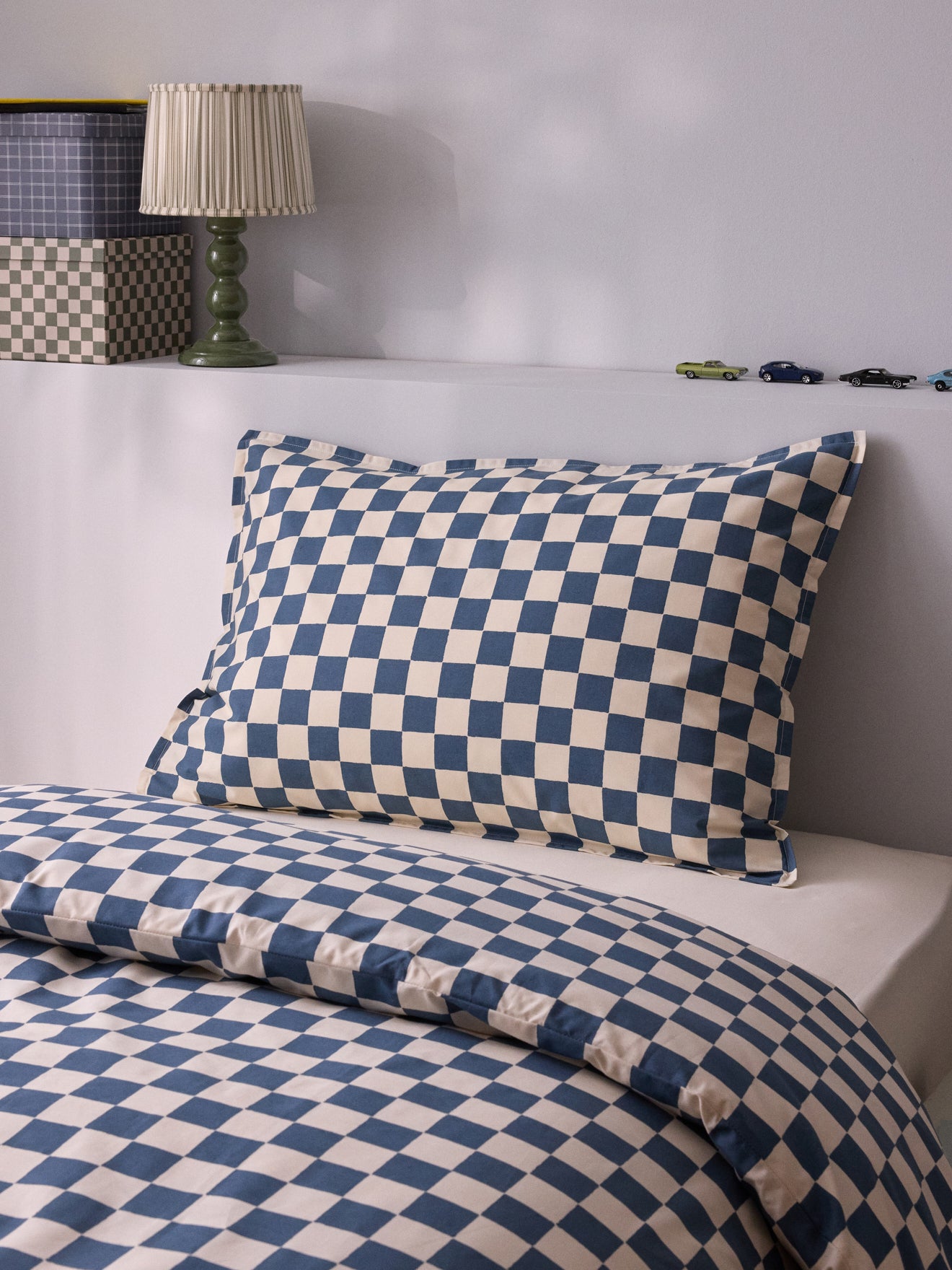 Taie d'oreiller percale de coton "Marius"