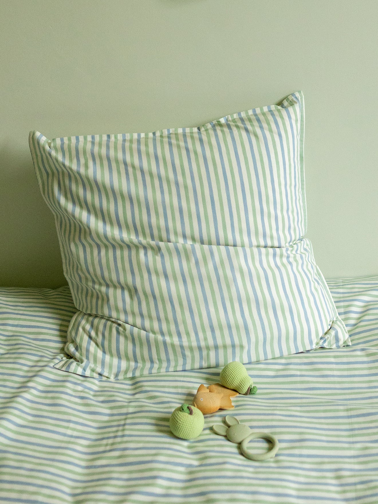 Marcelle cotton percale pillowcase
