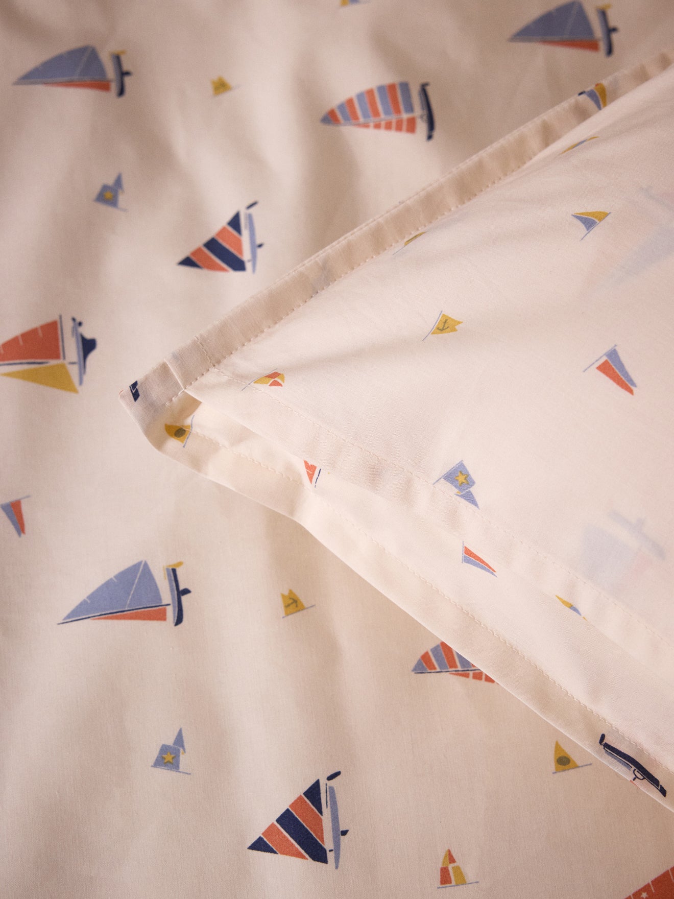 Taie d'oreiller percale de coton "Matéo"