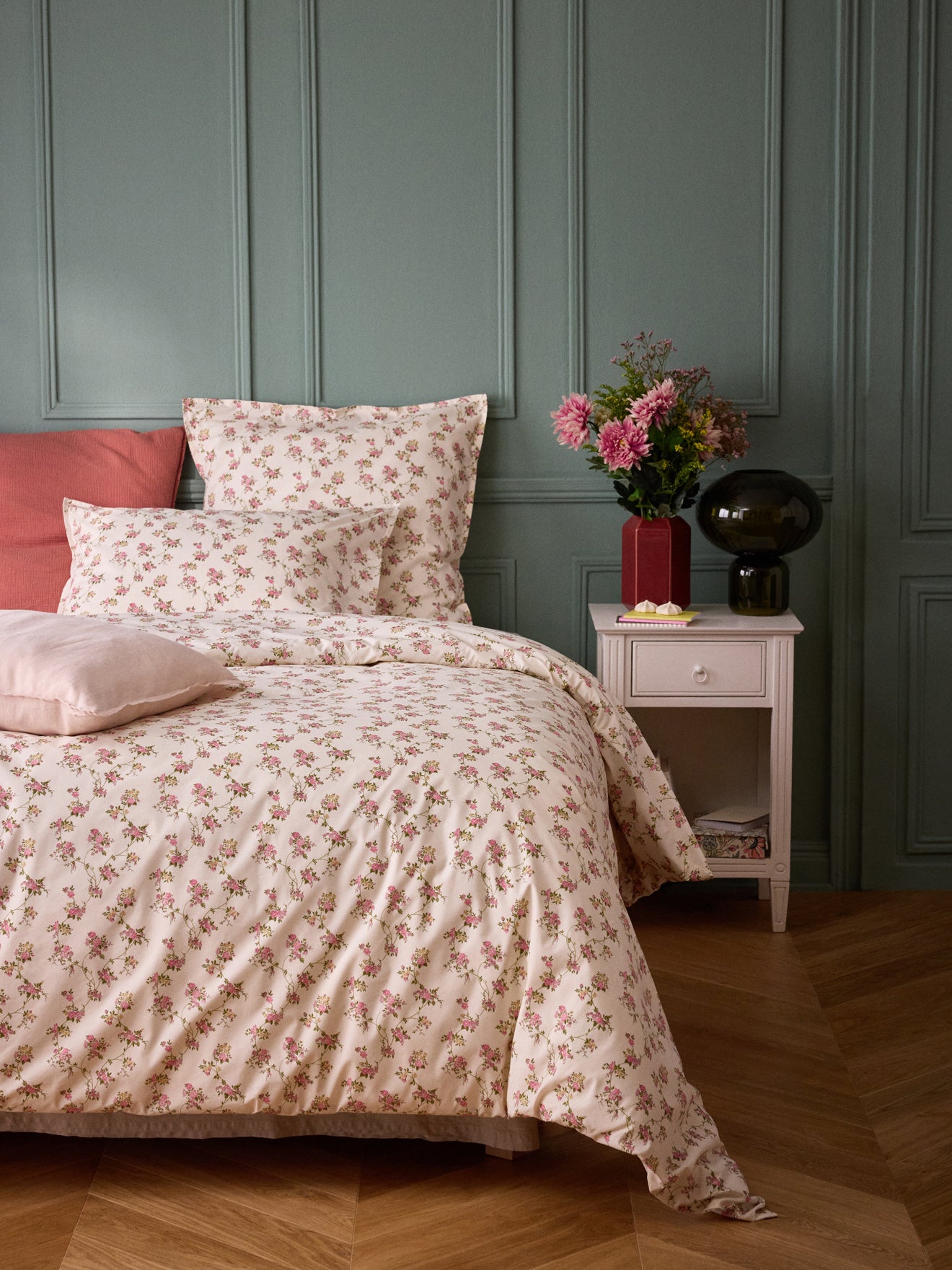 Margot cotton percale pillowcase