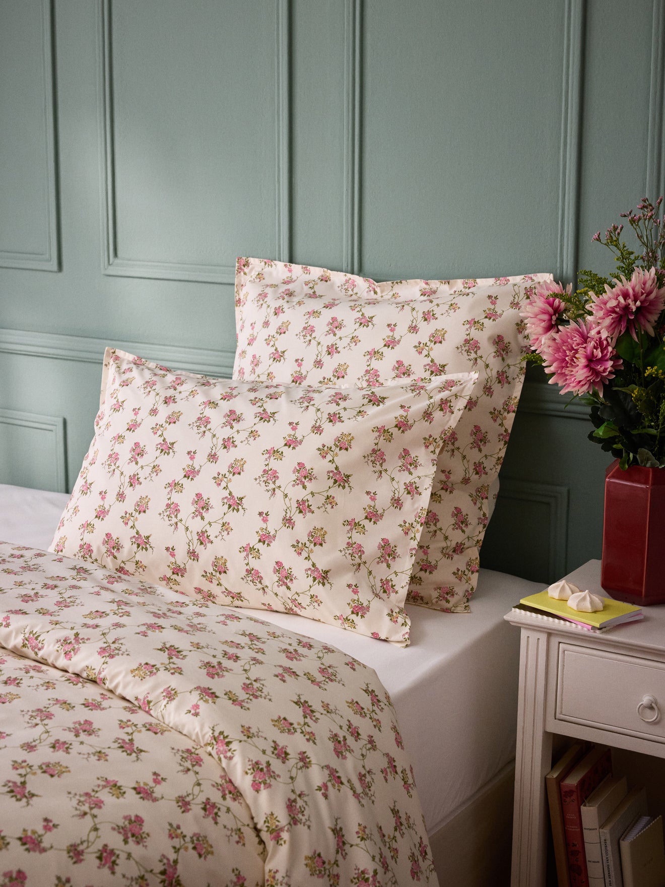 Margot cotton percale pillowcase
