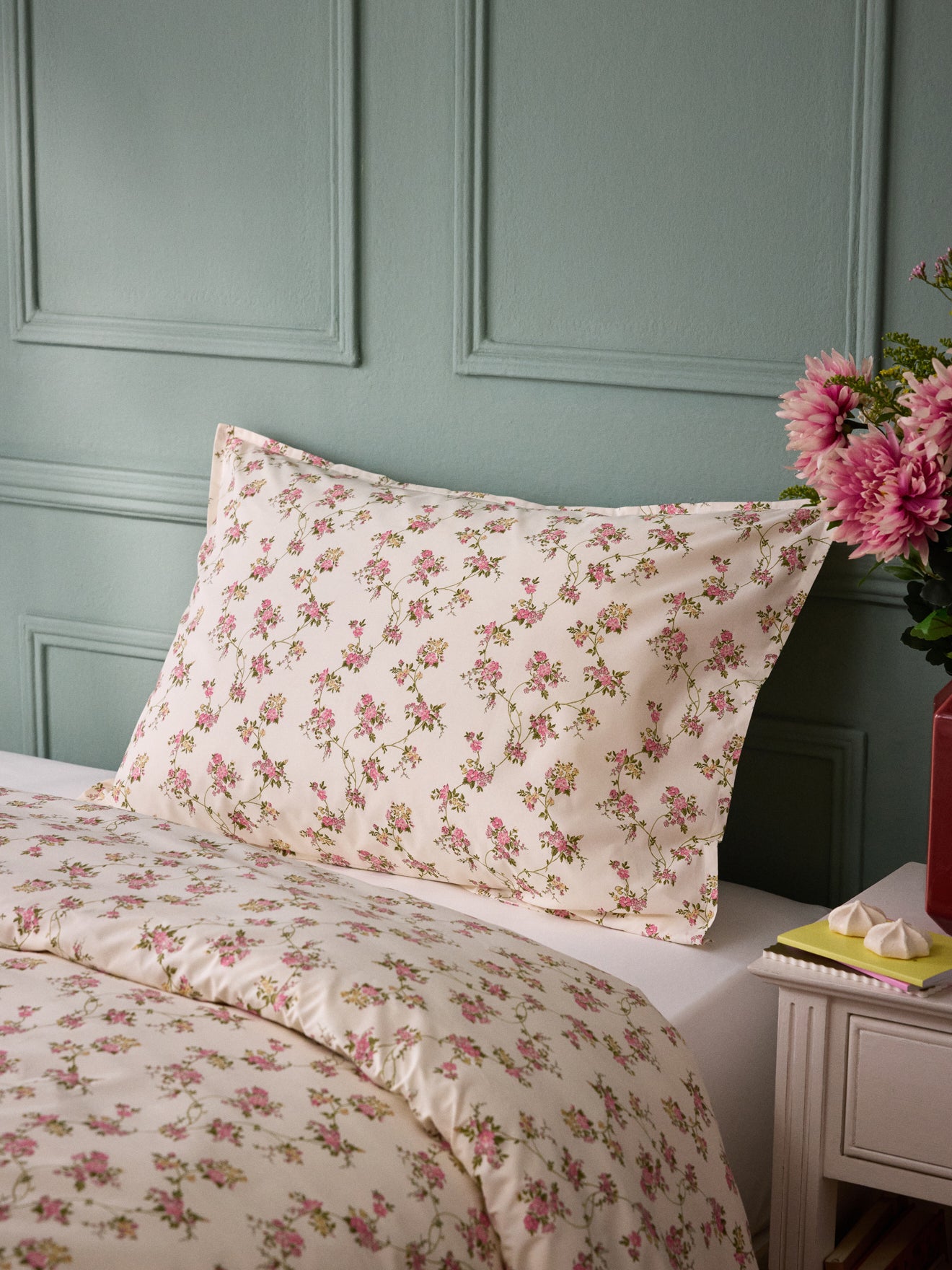 Margot cotton percale pillowcase