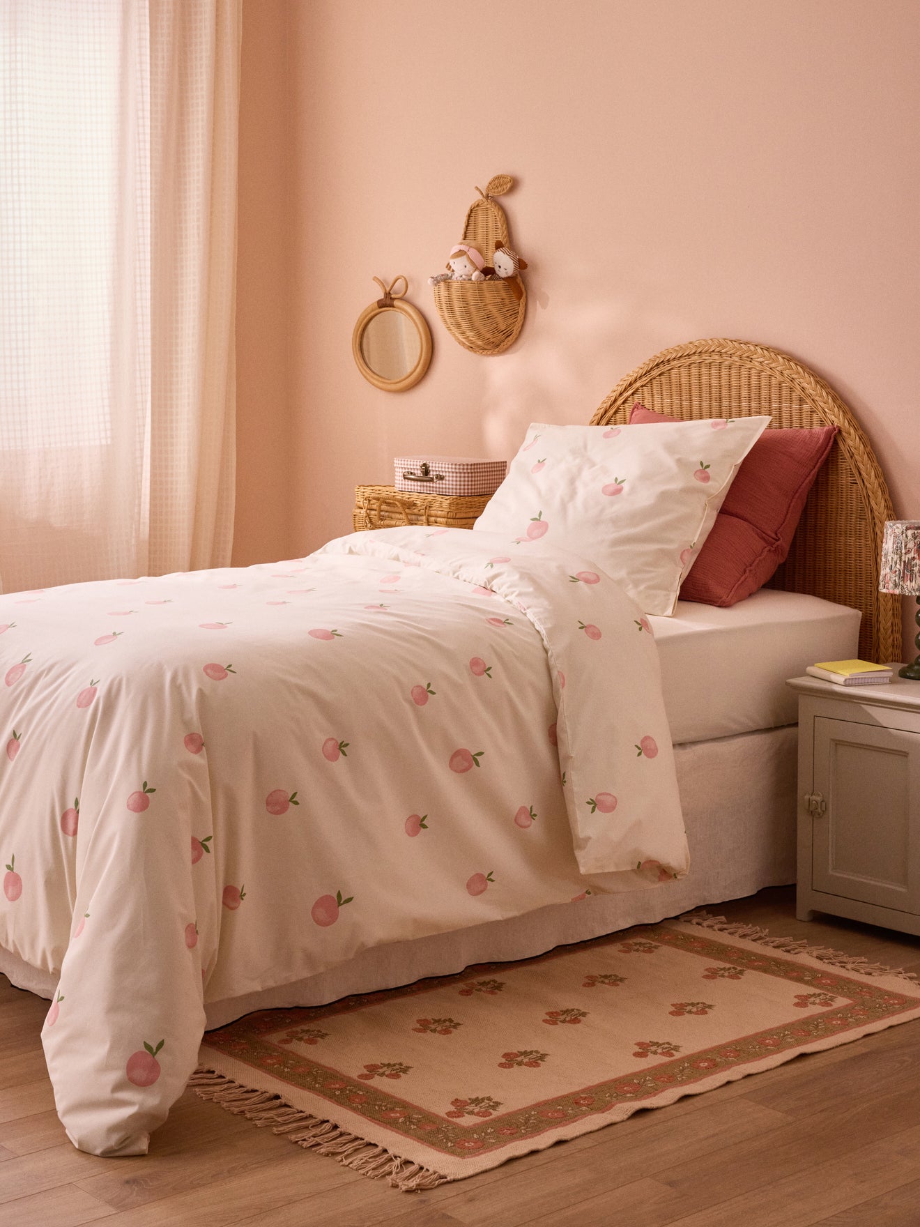 Taie d'oreiller percale de coton "Margareth"