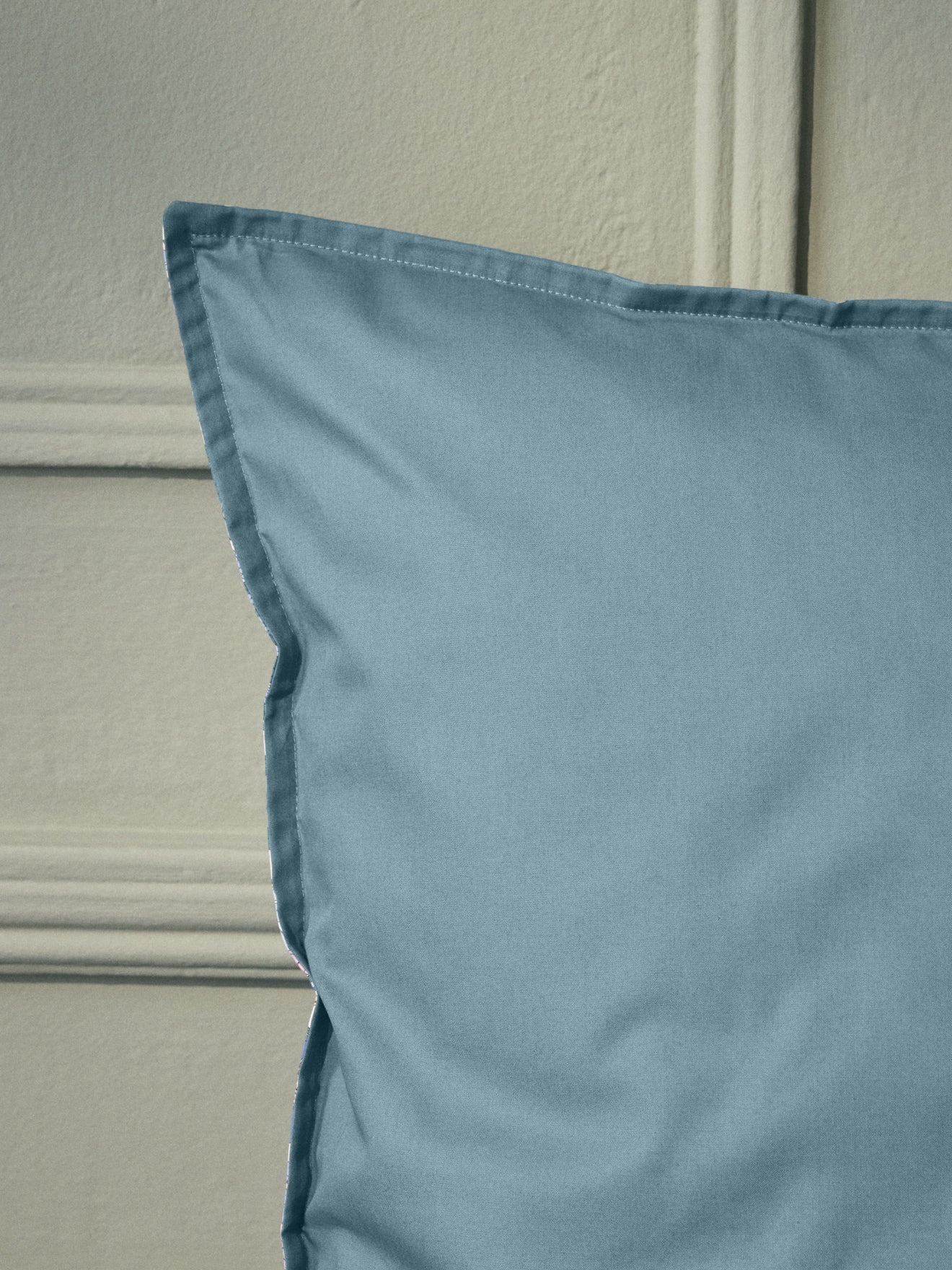 Pillowcase made with Liberty fabric and cotton percale